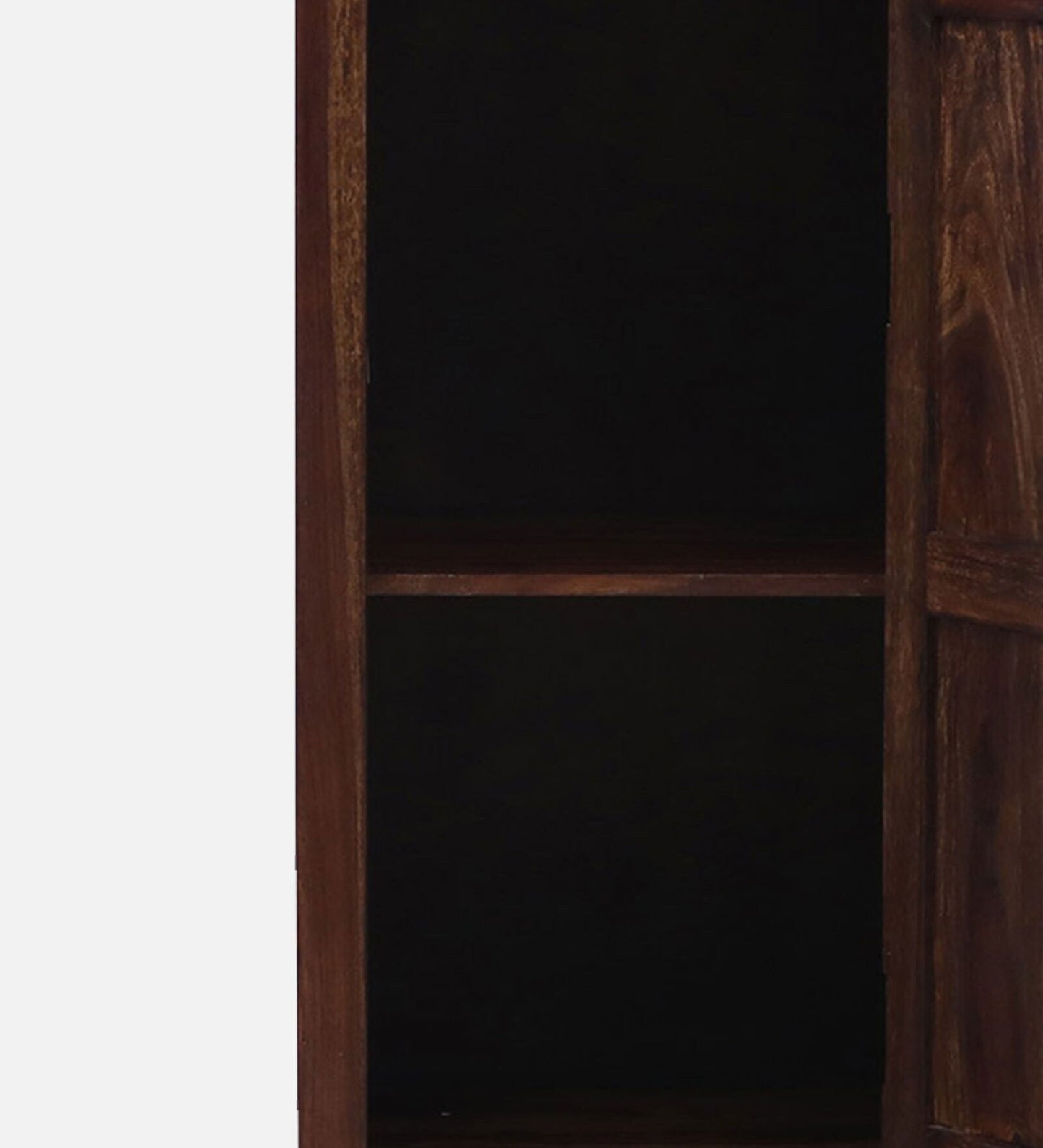 Sheesham Wood 1 Door Wardrobe In Provincial Teak Finish