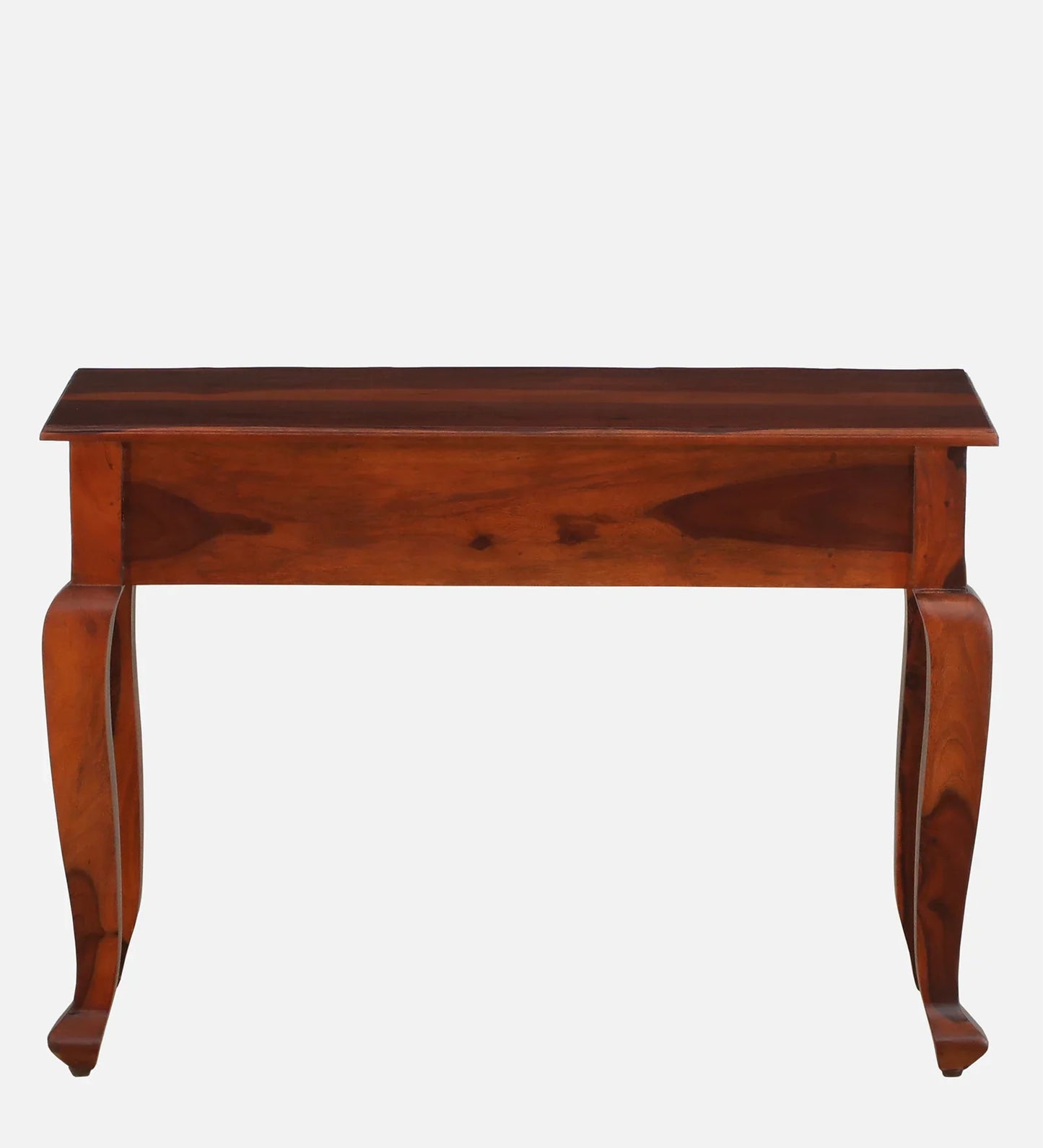 Sheesham Wood Dressing Cabinet In Honey Oak Finish With Mirror