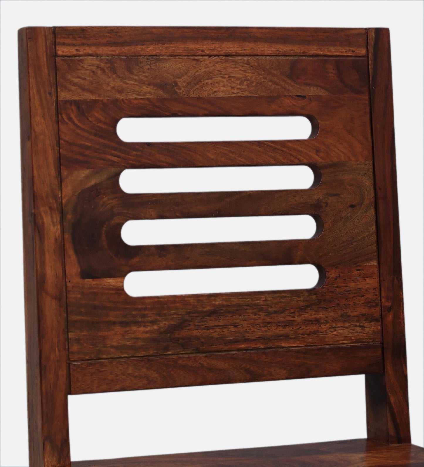 Marin Sheesham Wood 4 Seater Dining Set in Scratch Resistant Honey Oak Finish