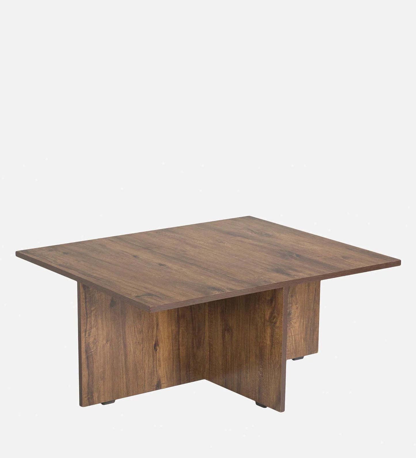 Nesting Coffee Table With 4 Stools In Classic Walnut Finish