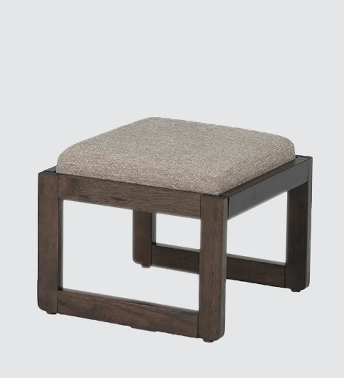 Coffee Table Set with 4 Stool in Brown Colour