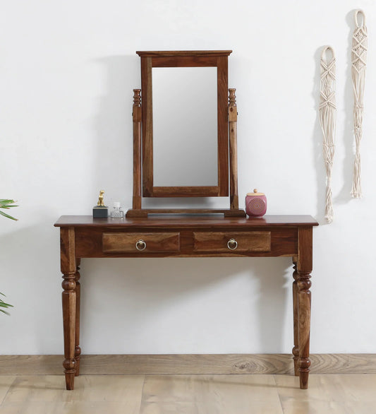 Sheesham Wood Dresser in Scratch Resistant Provincial Teak Finish