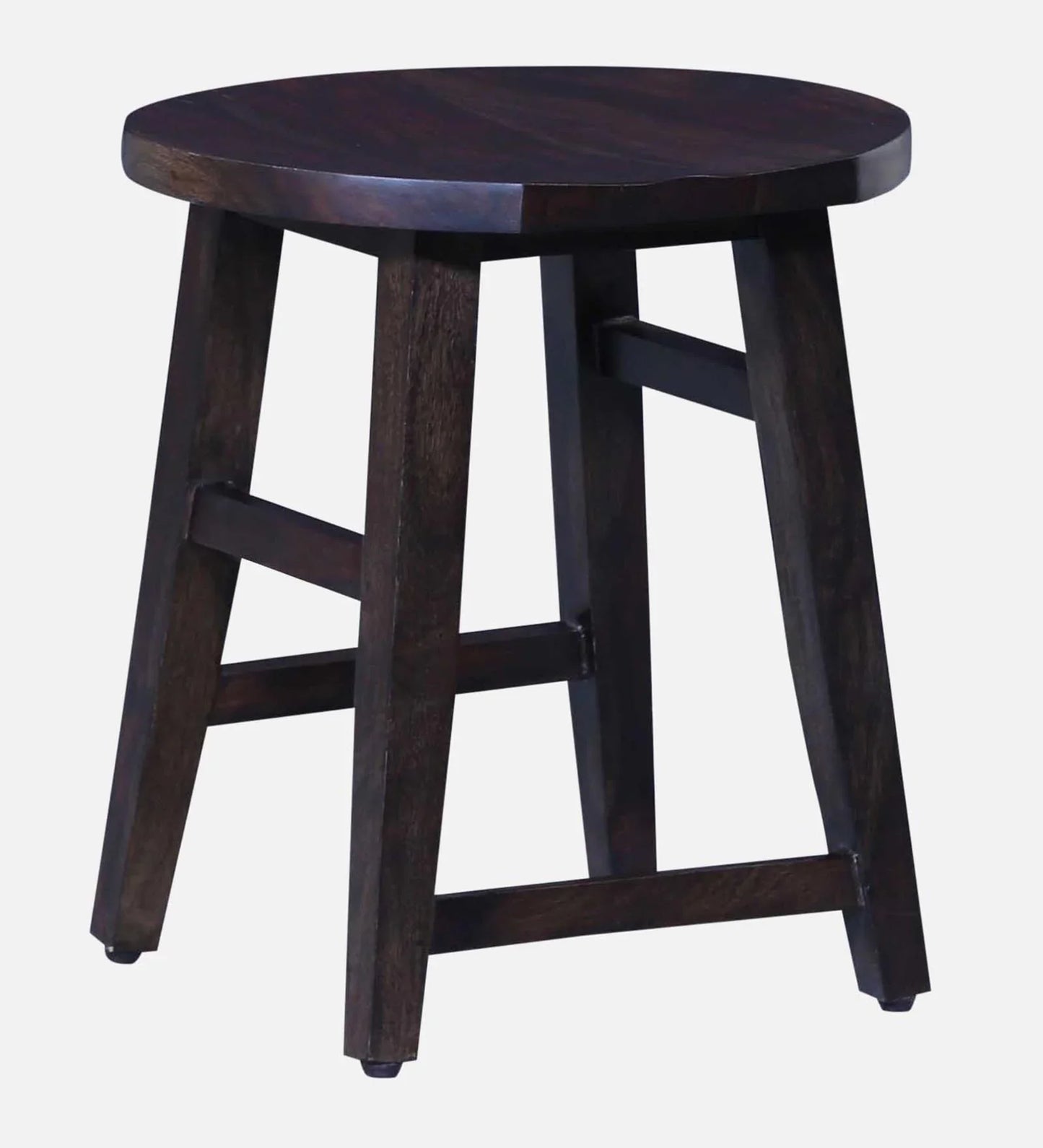 Sheesham Wood Seating Stool In Warm Chestnut Finish