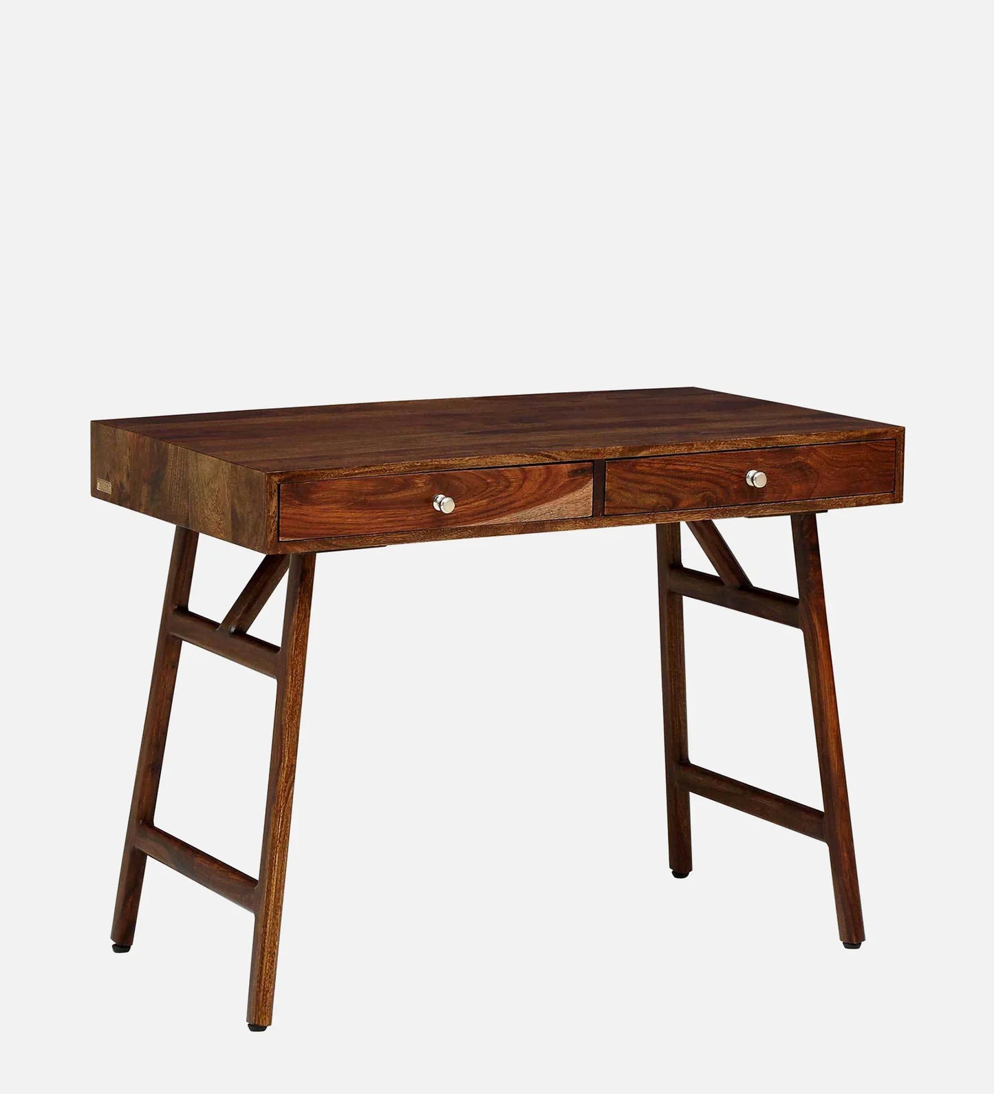 Sheesham Wood Writing Table In Scratch Resistant Provincial Teak Finish