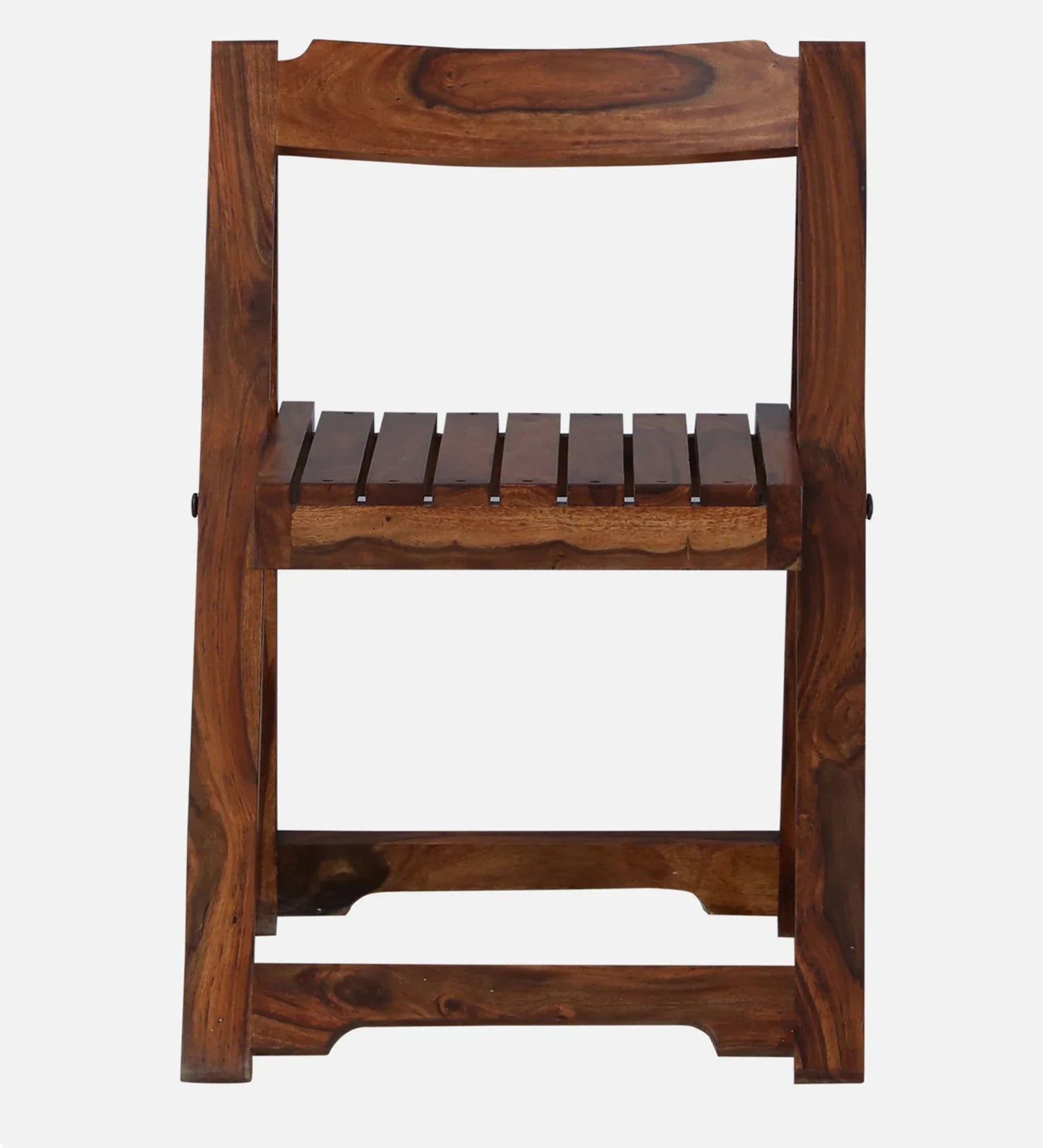 Sheesham Wood Folding Chair In Scratch Resistant Honey Oak Finish