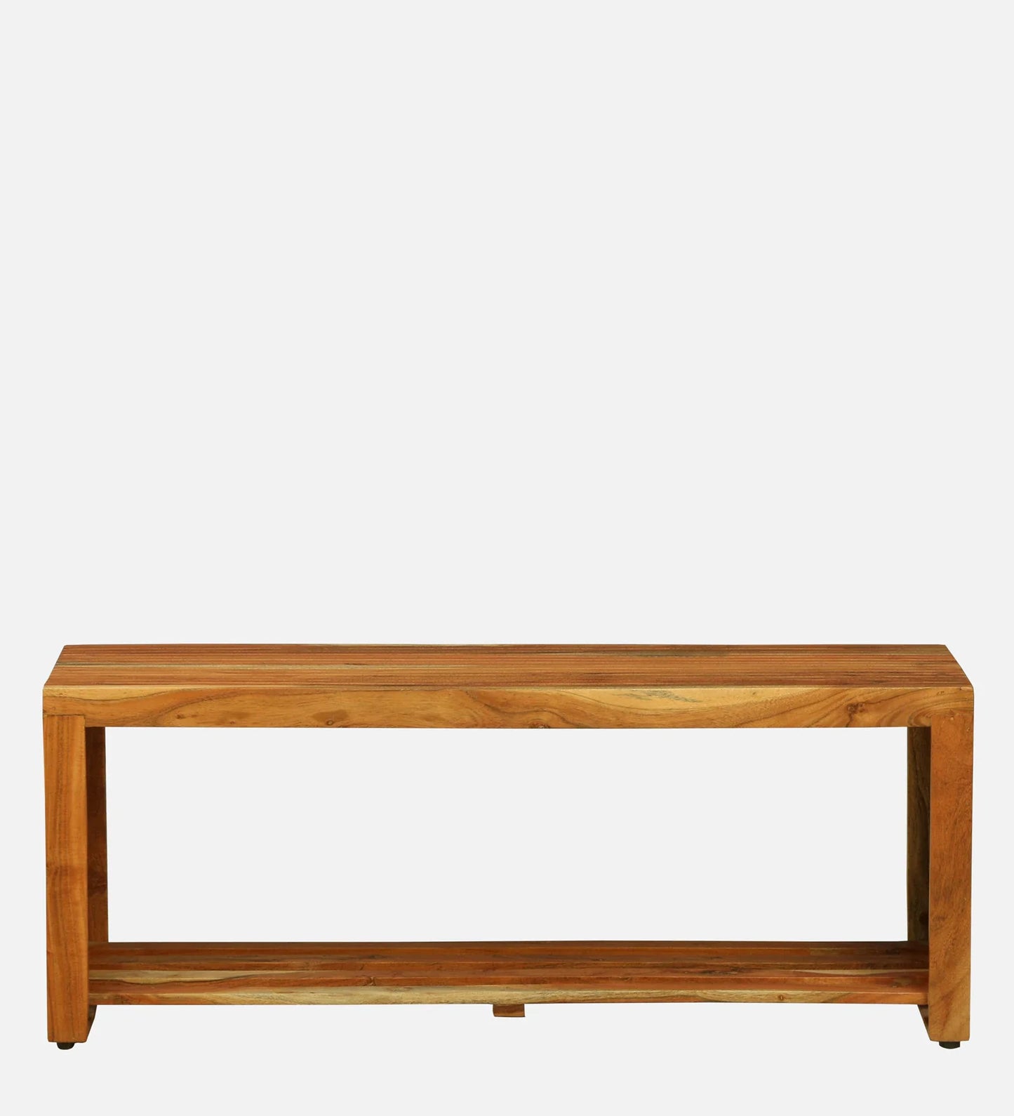 Acacia Wood Bench In Natural Finish