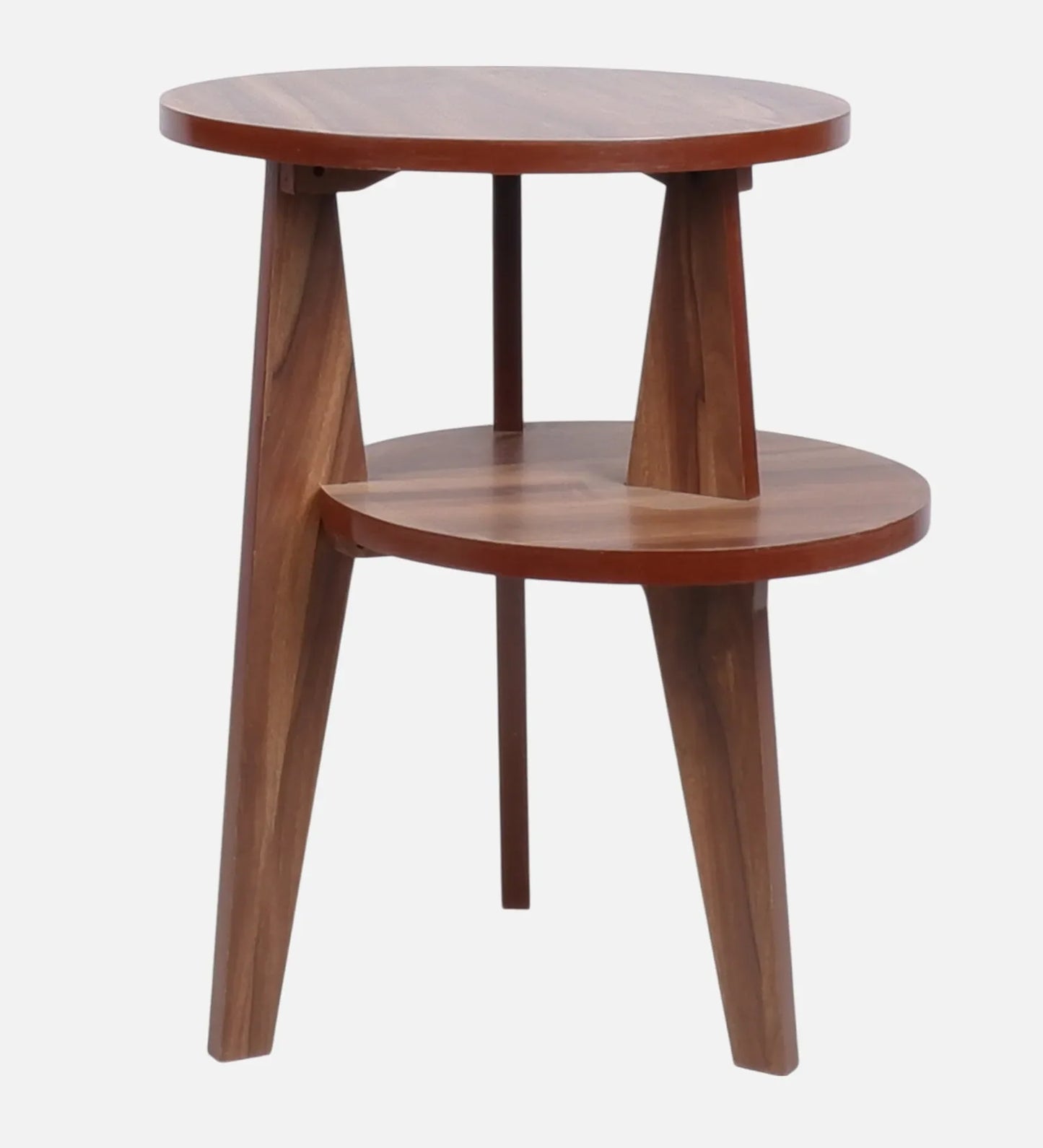 Lily End Table in Asian Walnut Finish