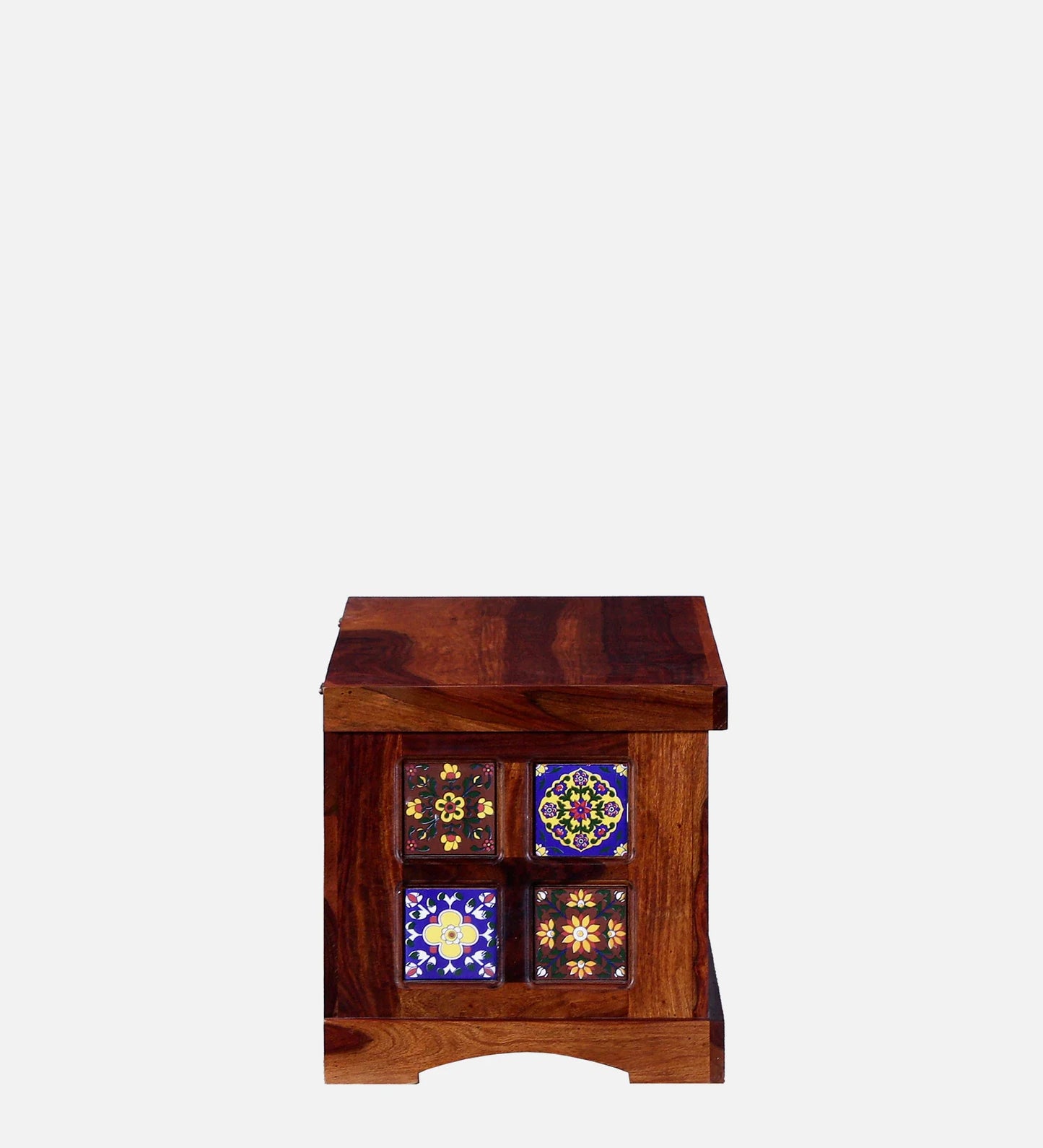 Sheesham Wood Trunk in Honey Oak Finish