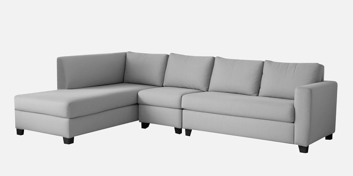 RHS Sectional Sofa (3+ Lounger) In Grey Colour