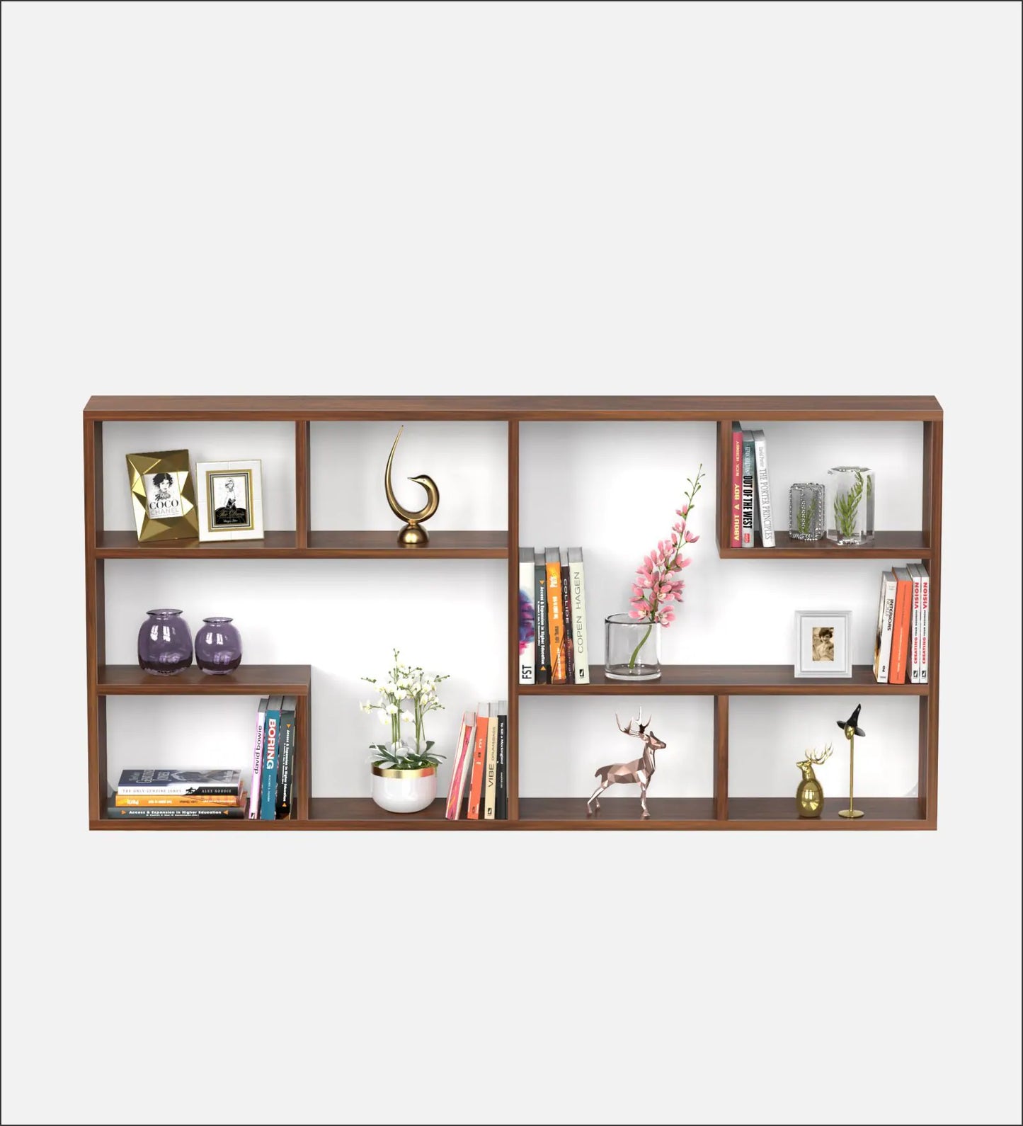 Sheesham Wood Wall Mounted Floating Shelf