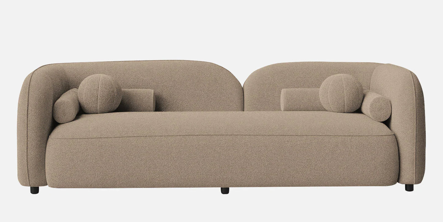 3 Seater Sofa In Mushroom Beige Colour