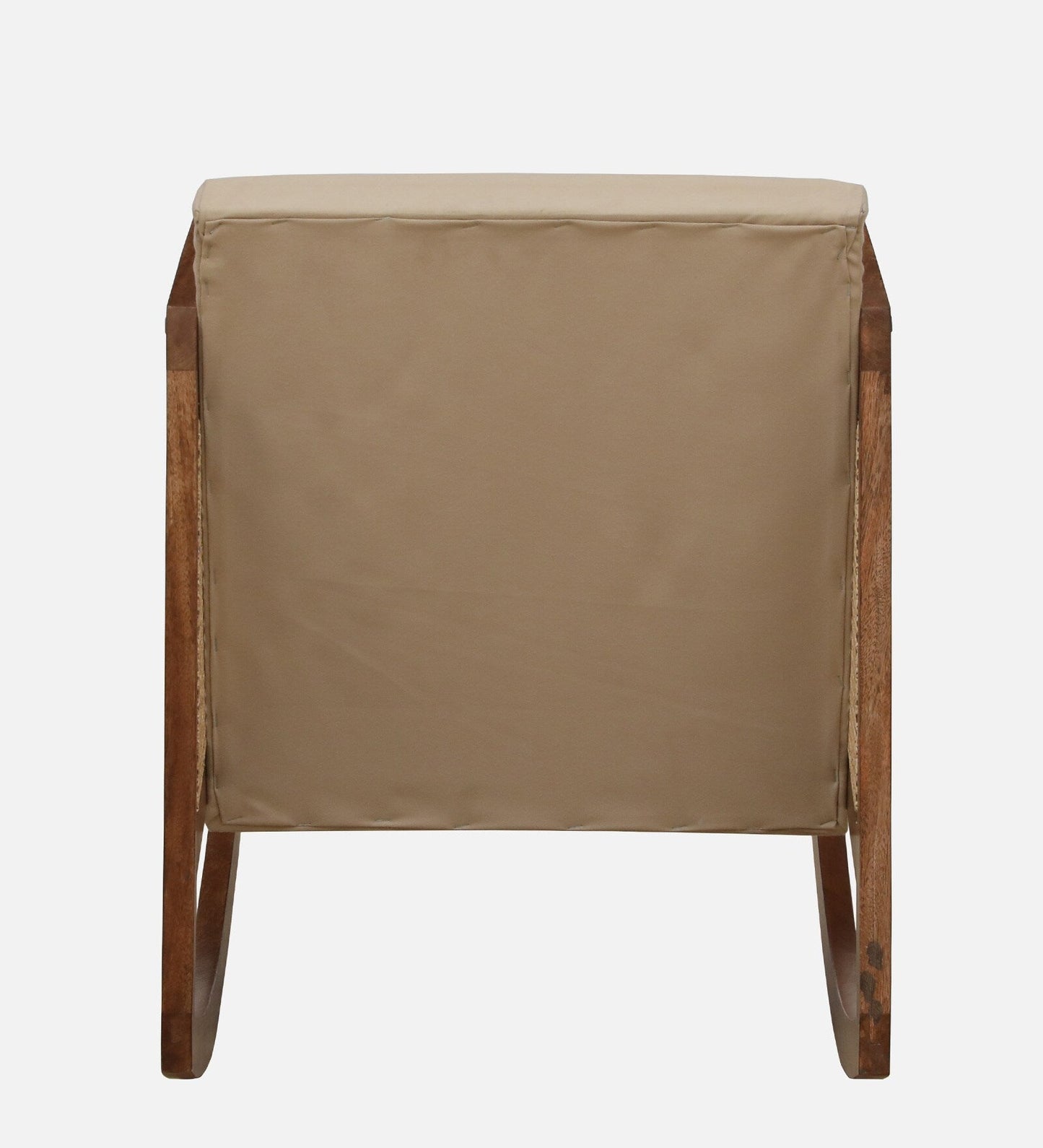 Baarn Mango Wood Rocking Chair In Rustic Teak Finish