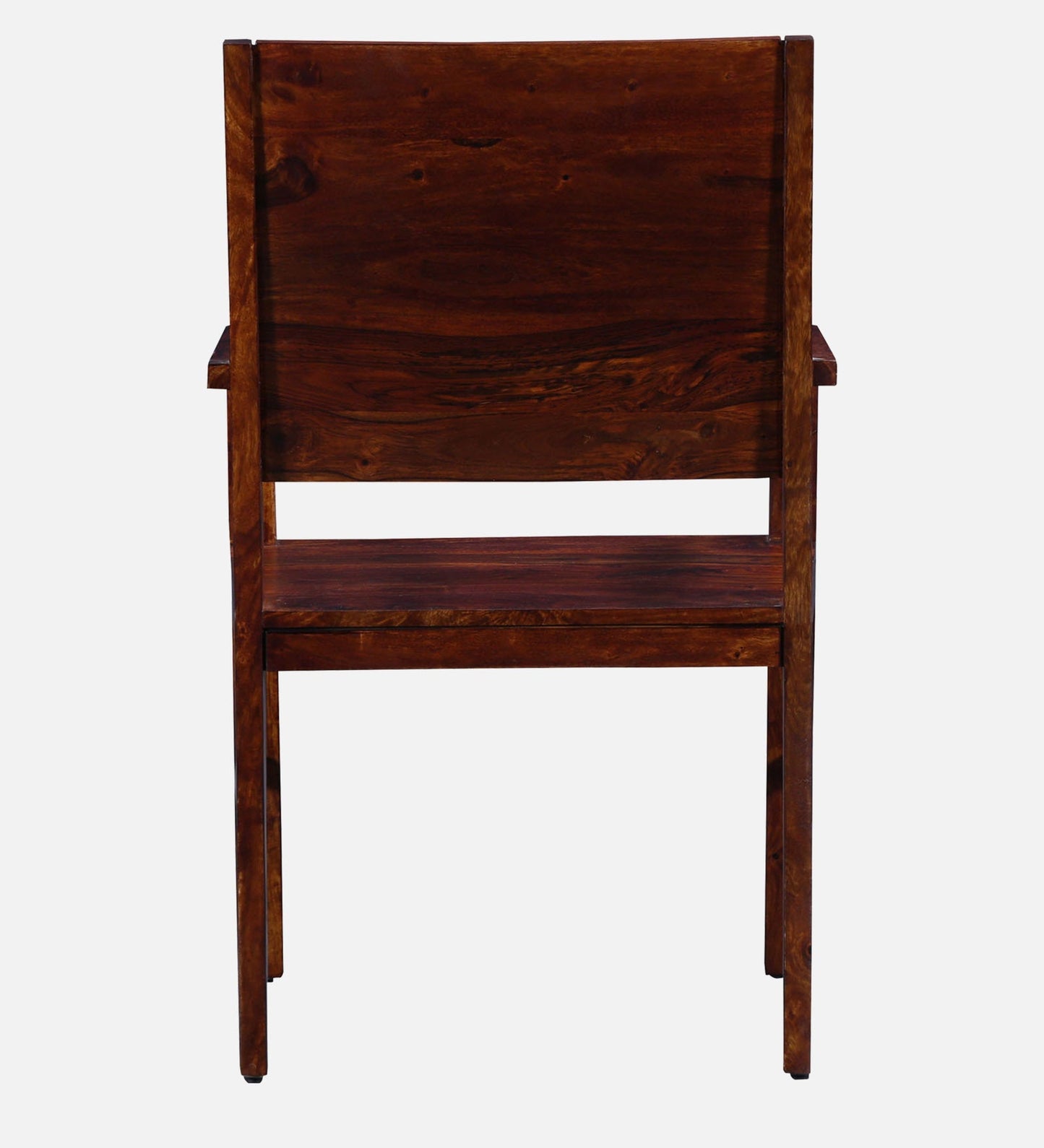 Oriel Sheesham Wood Arm Chair In Honey Oak Finish