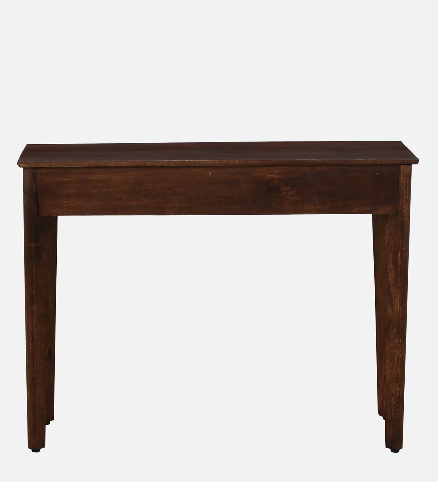 Zellige Solid Wood Console Table In Tubbaq Finish With Drawer