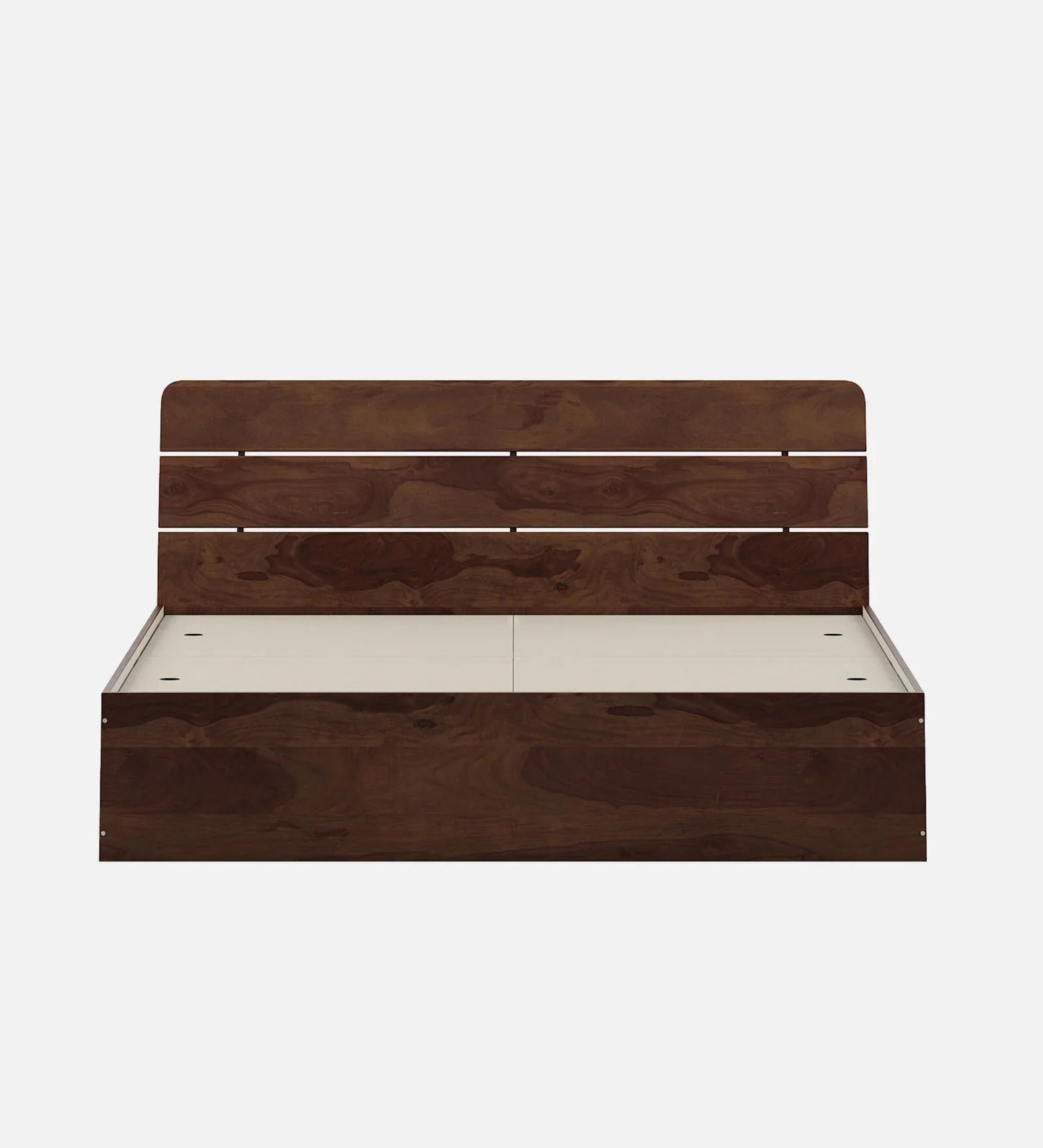 Queen Bed In Sheesham Finish With Box Storage