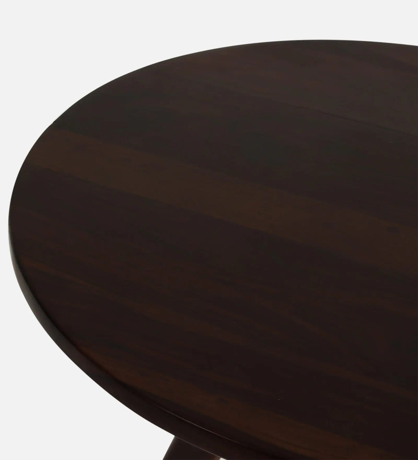 Ally Solid Wood End Table in Walnut Finish