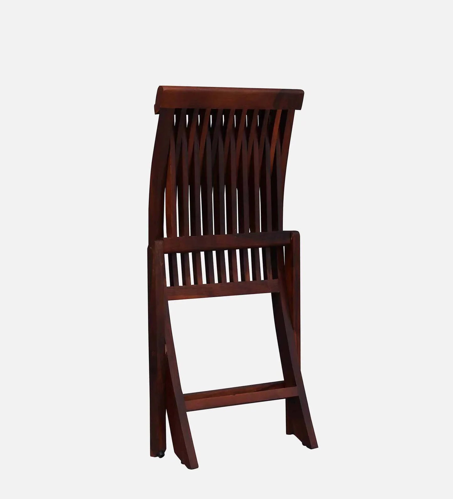 Sheesham Wood Folding Chair In Scratch Resistant Provincial Teak Finish