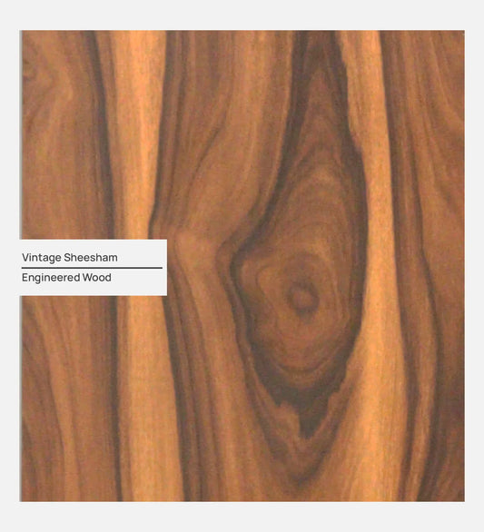 1 Door Wardrobe In Vintage Sheesham Finish