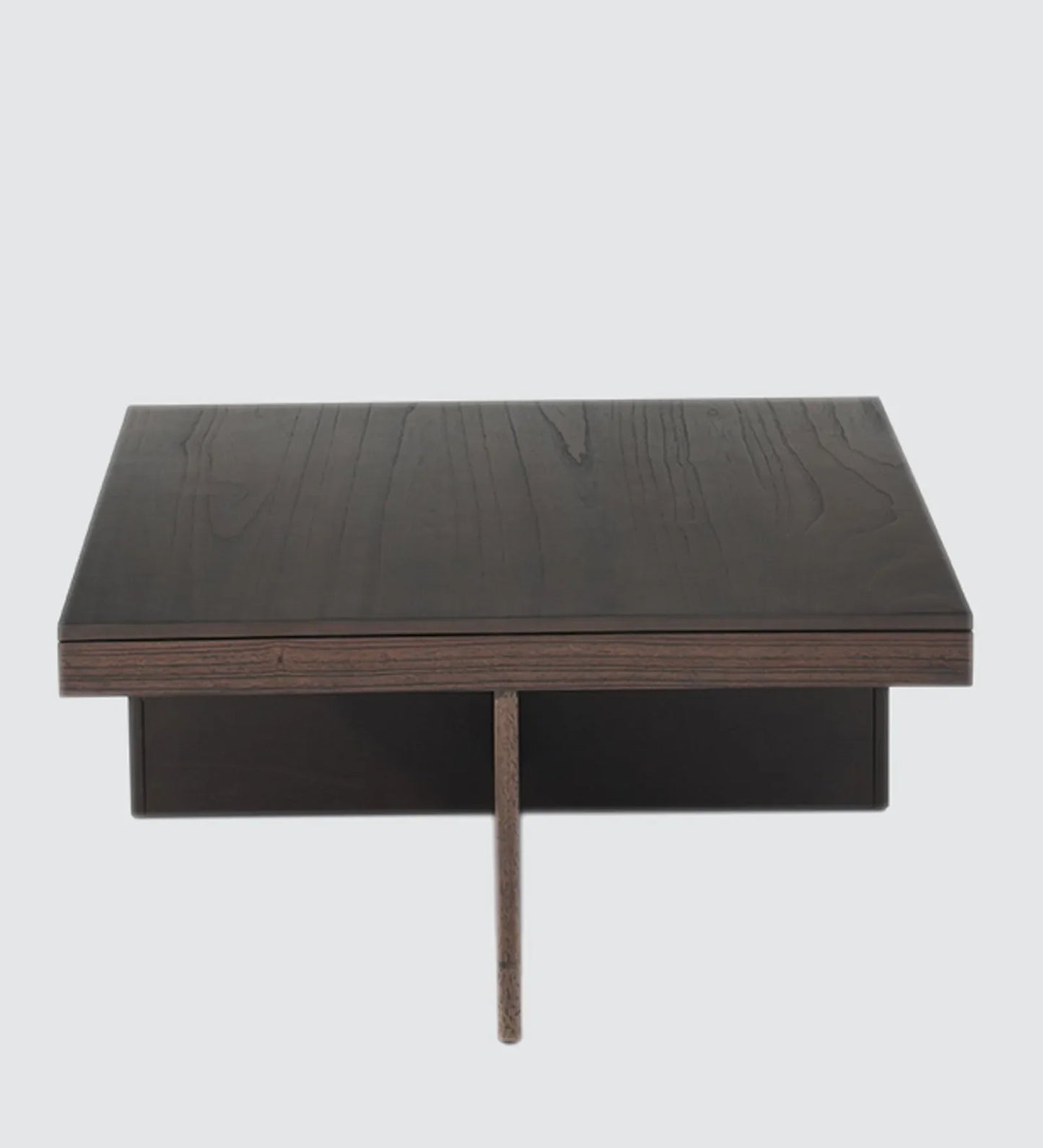 Coffee Table Set with 4 Stool in Brown Colour