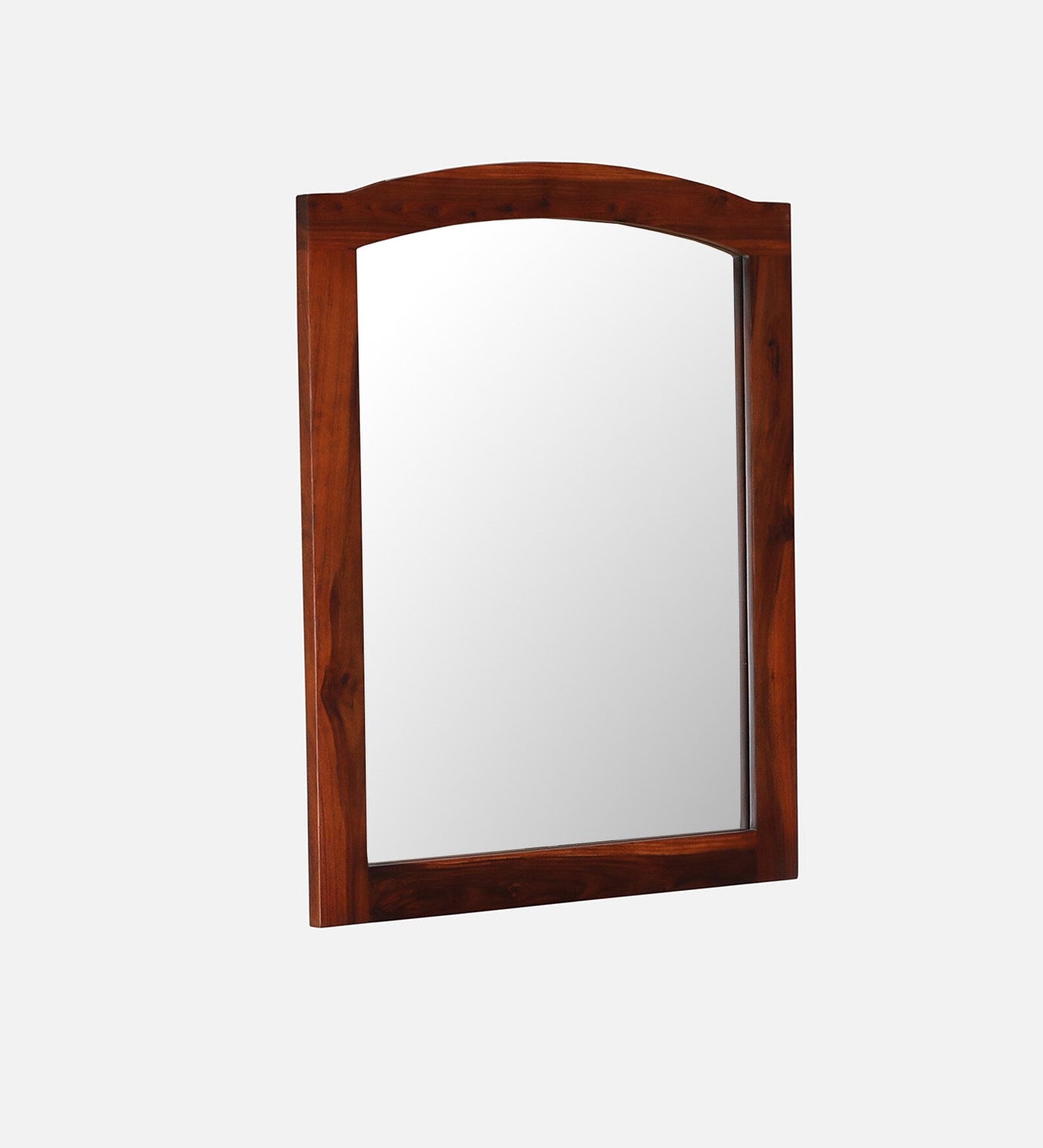 Sheesham Wood Dressing Cabinet In Honey Oak Finish With Mirror