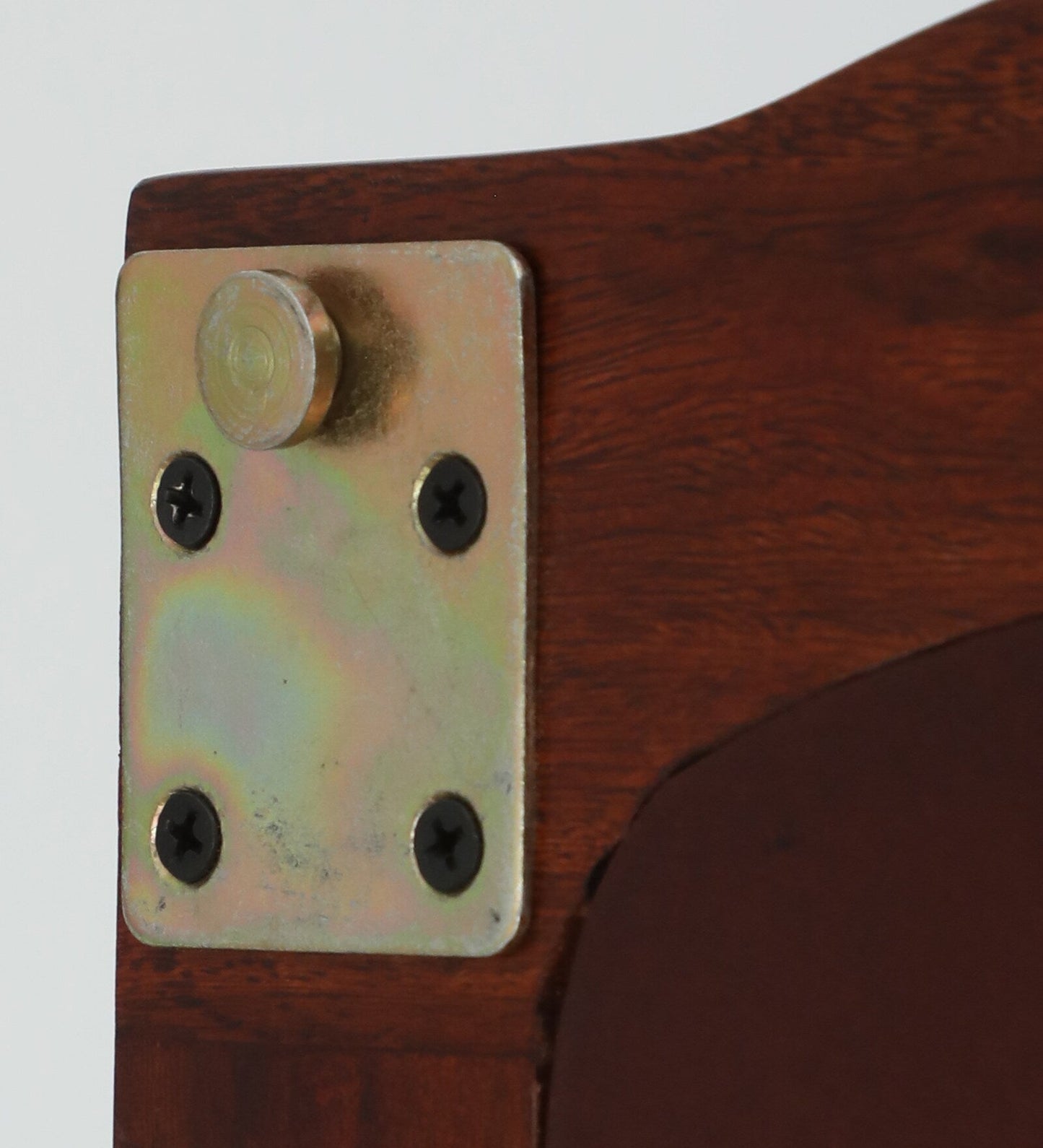 Sheesham Wood Dressing Cabinet In Honey Oak Finish With Mirror