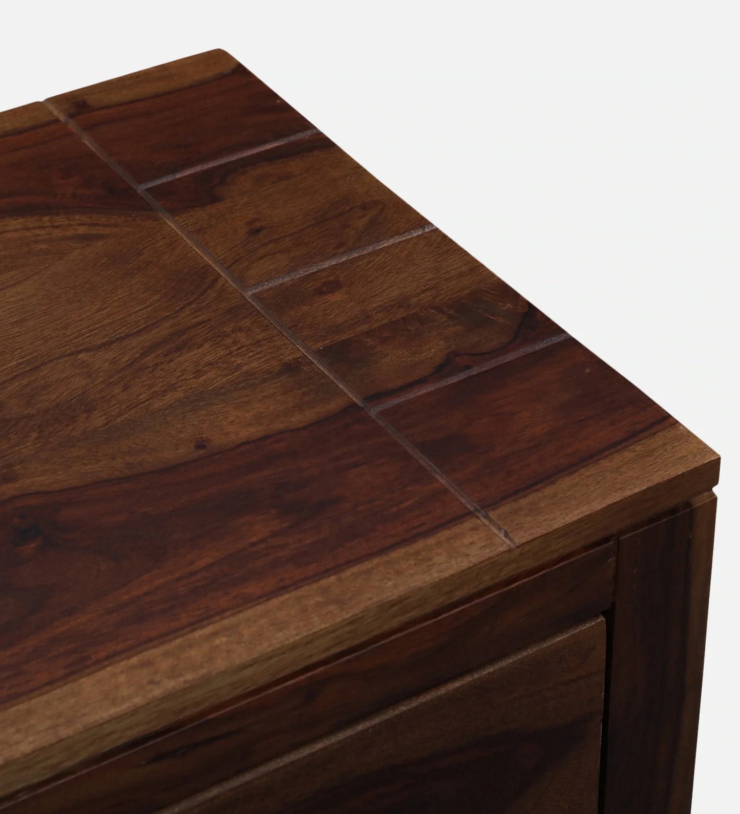 Sheesham Wood Crockery Unit in Scratch Resistant Provincial Teak Finish