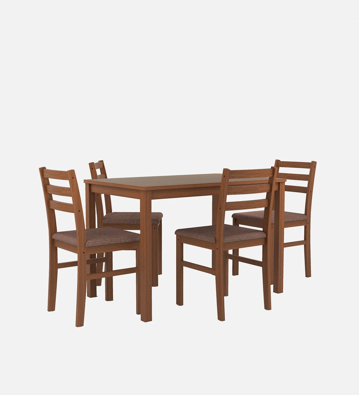 Seattle 4 Seater Dining Set in Antique Oak Finish