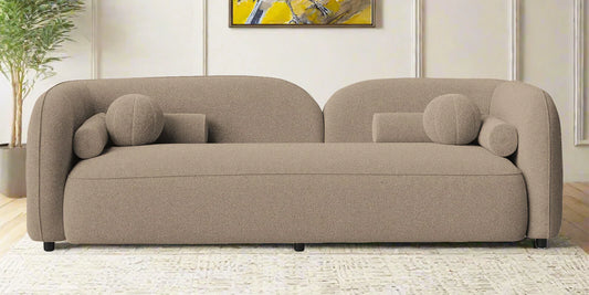 3 Seater Sofa In Mushroom Beige Colour