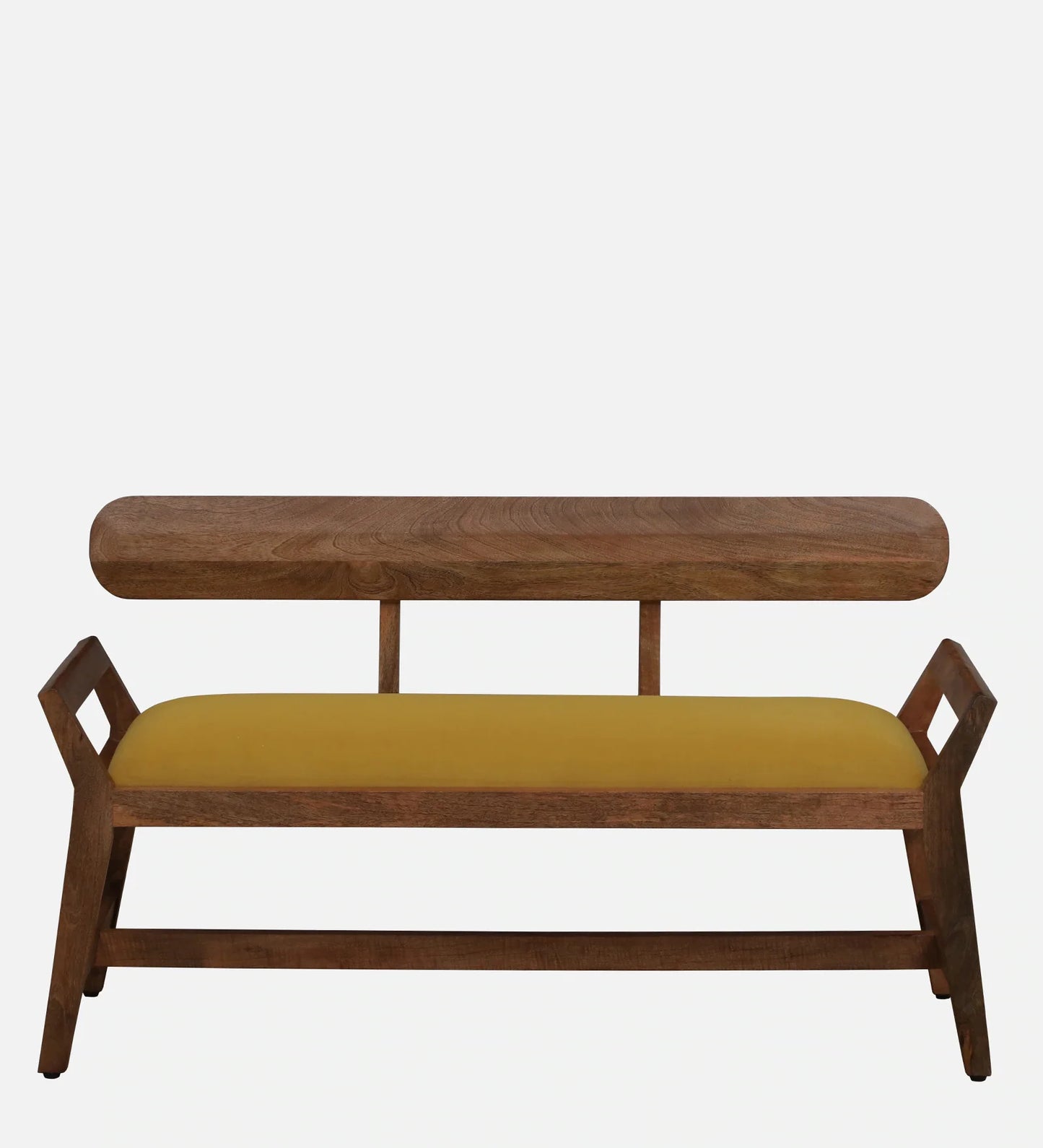 Mango Wood Settee In Natural Finish