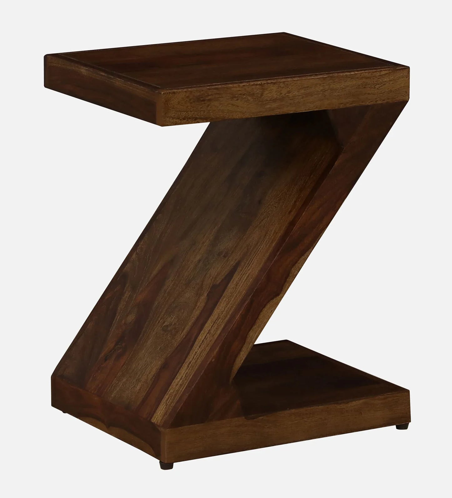 Jelks Sheesham Wood End Table in Scratch Resistant Provincial Teak Finish