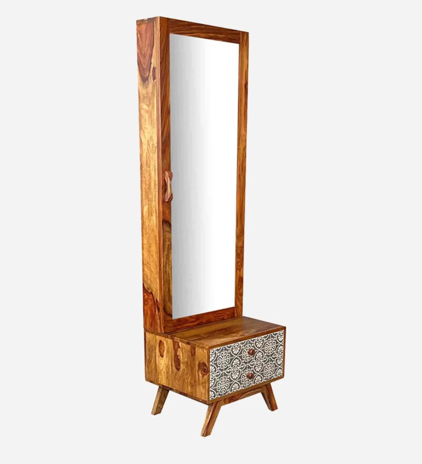 Sheesham Wood Dresser in Teak Finish