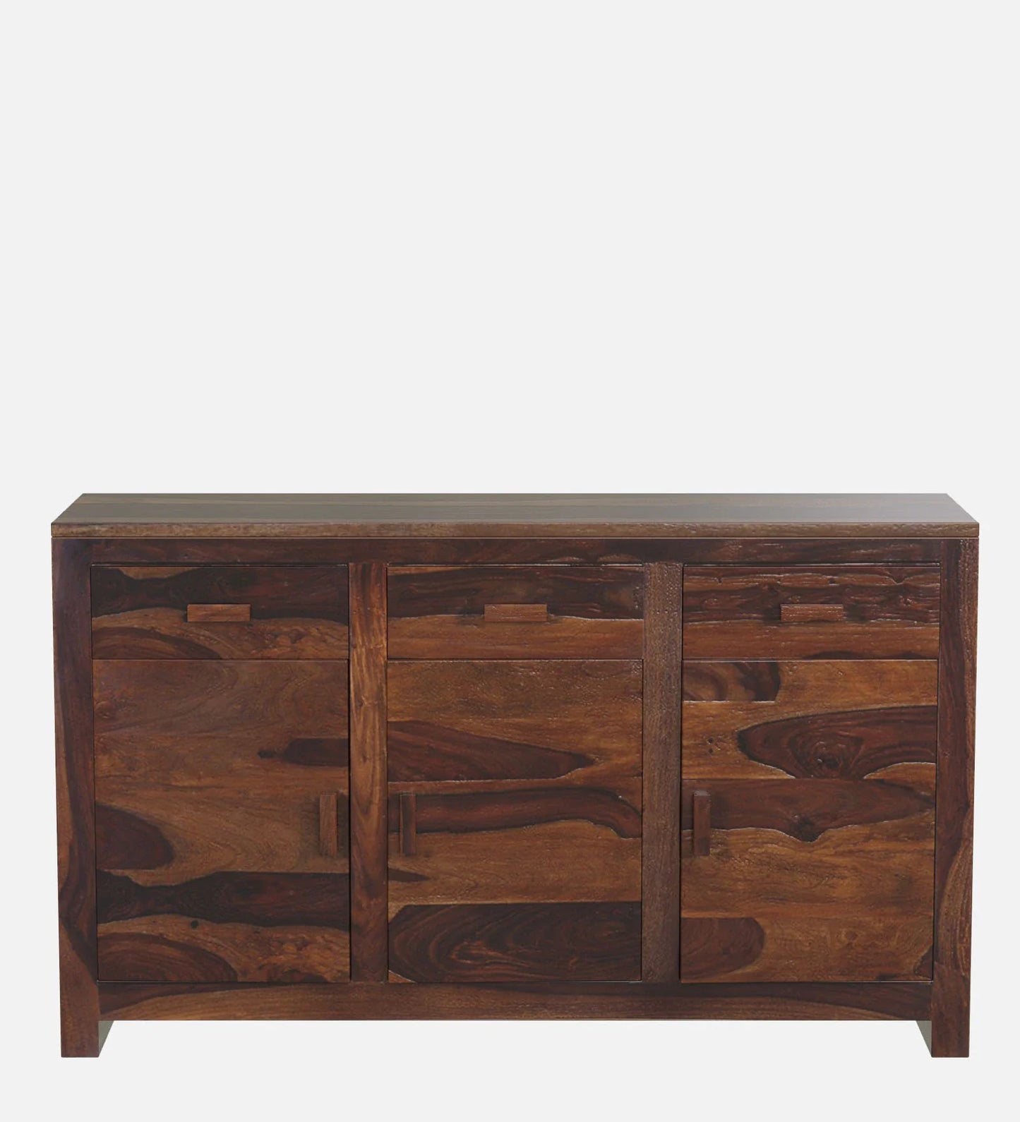 Sheesham Wood Sideboard In Provincial Teak Finish