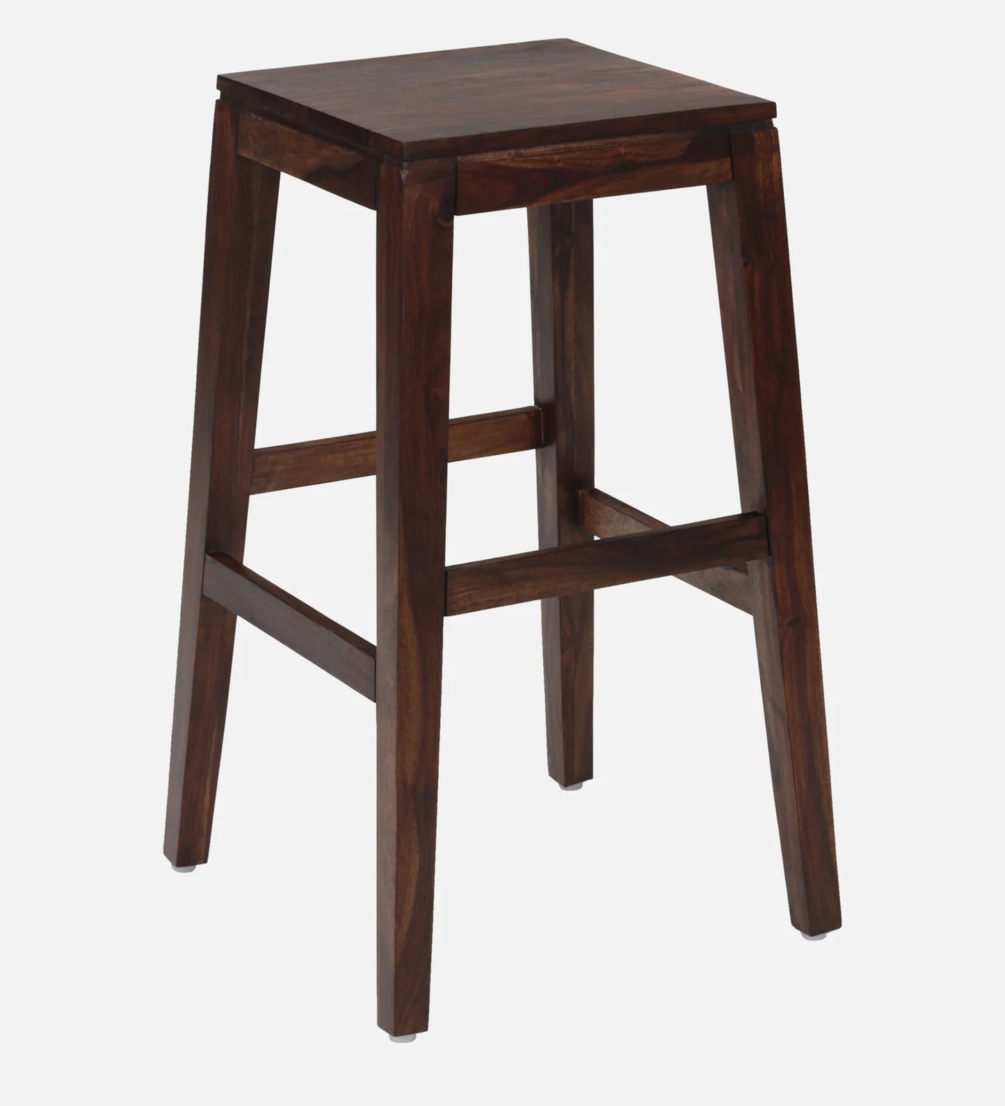 Sheesham Wood Bar Stool In Provincial Teak