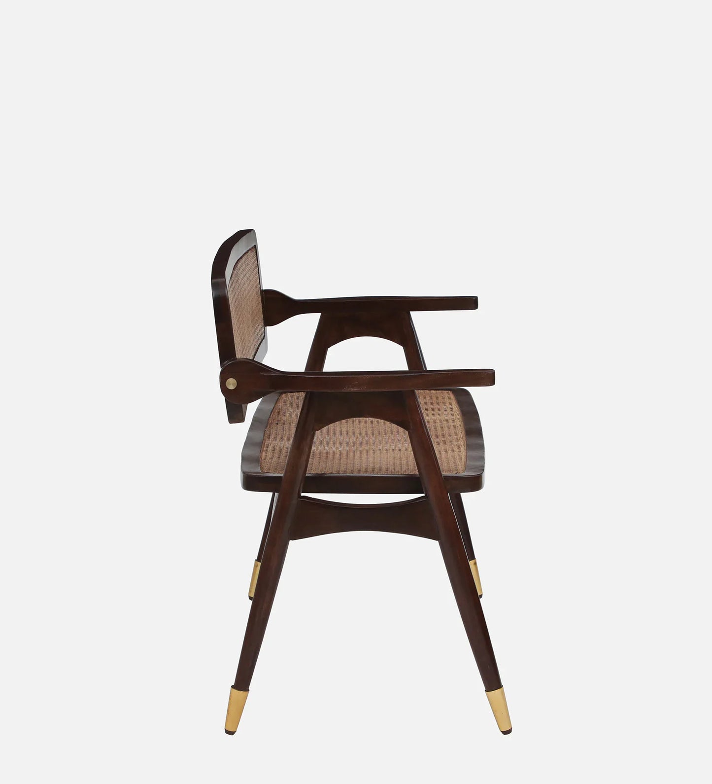 Solid Wood Settee In Tubbaq Finish