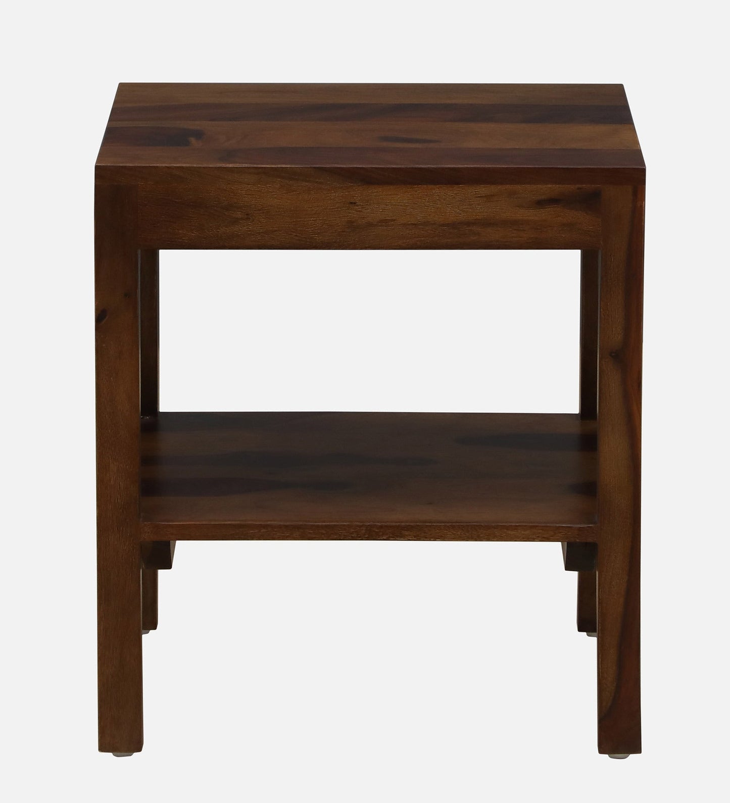 Harlev Sheesham Wood End Table In Provincial Teak Finish