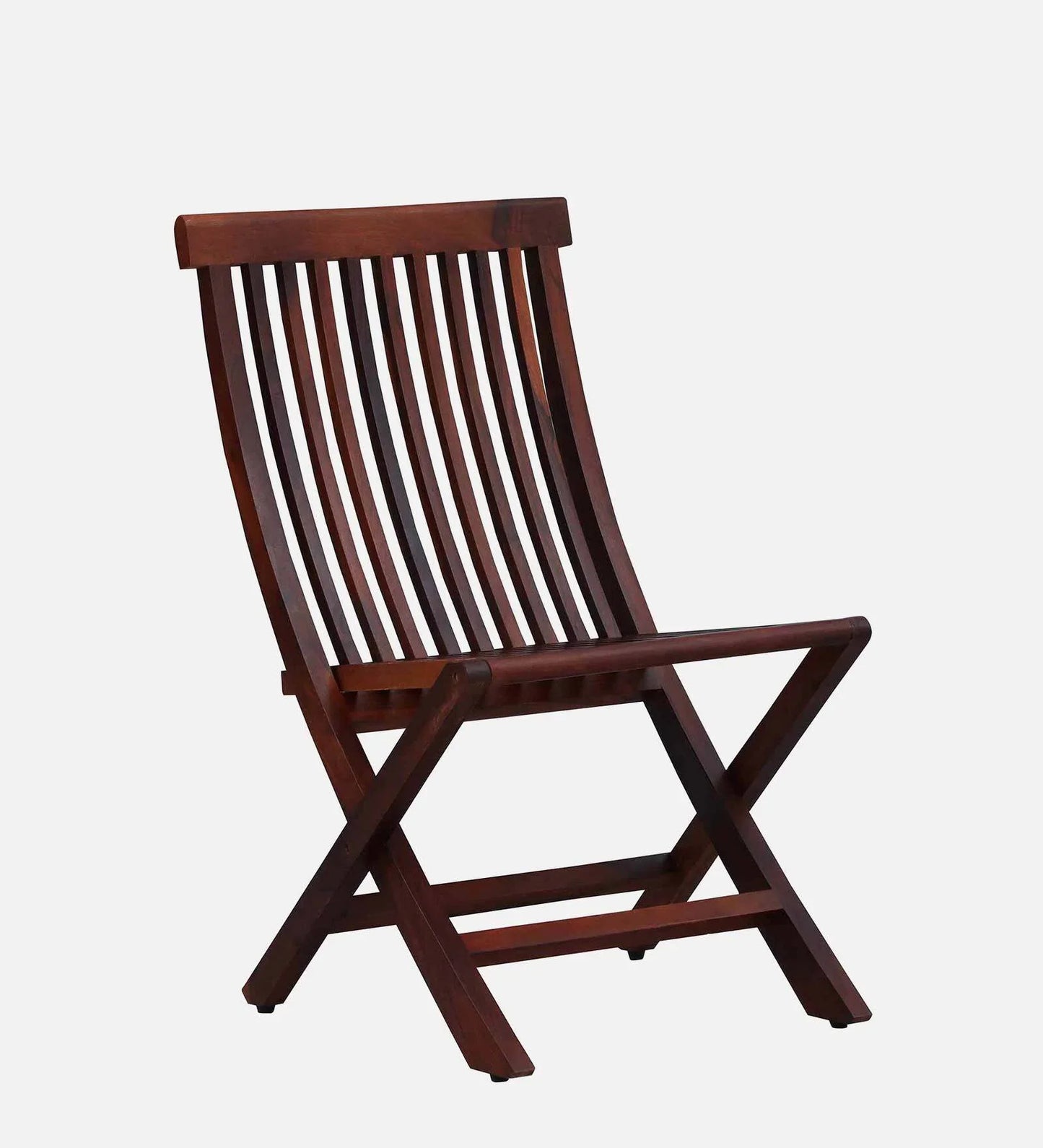 Sheesham Wood Folding Chair In Scratch Resistant Provincial Teak Finish