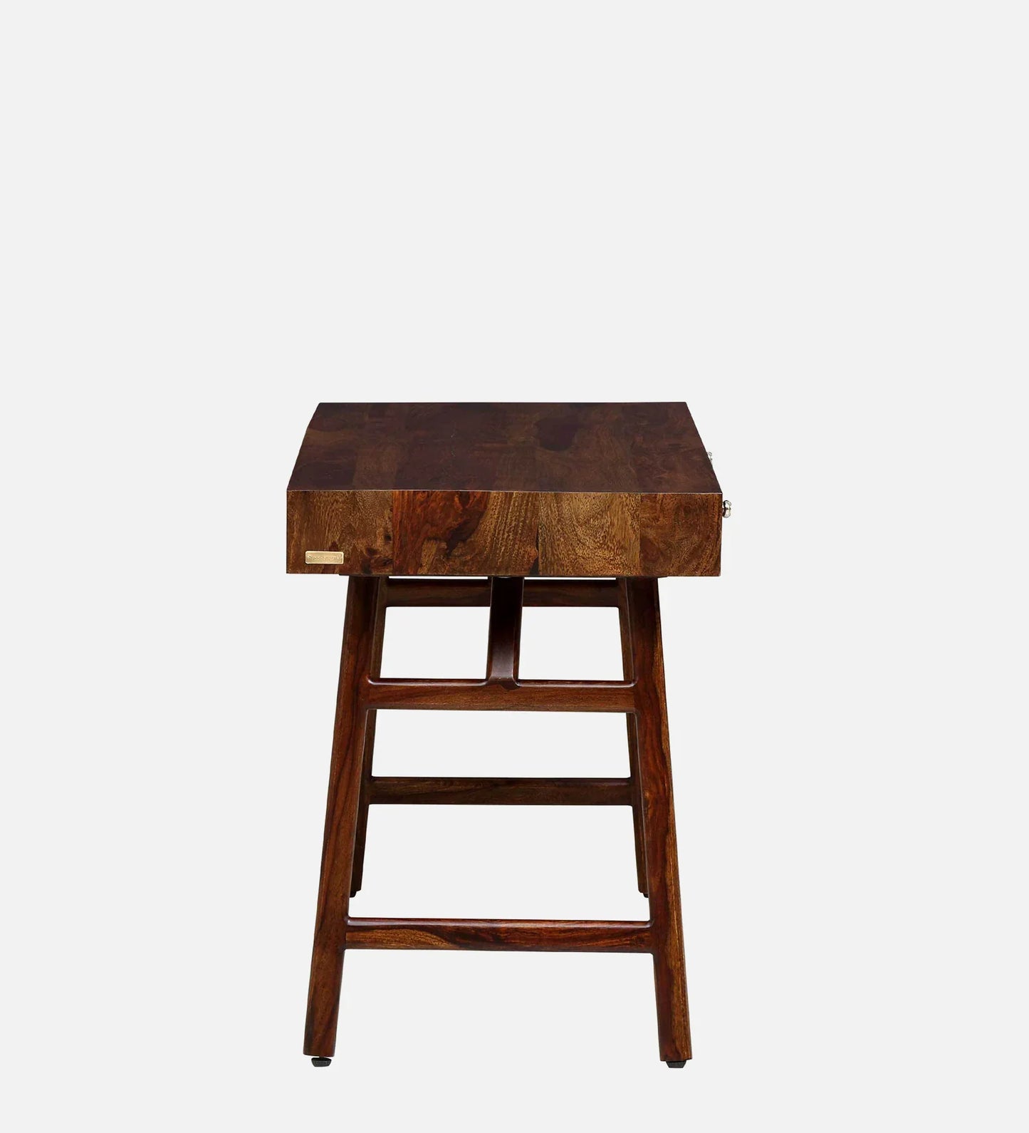Sheesham Wood Writing Table In Scratch Resistant Provincial Teak Finish