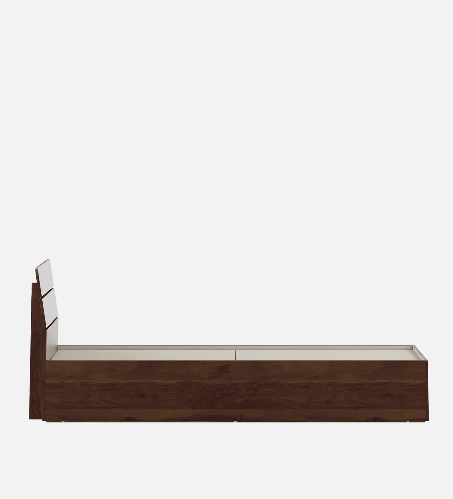 Single Bed In Sheesham Finish With Box Storage
