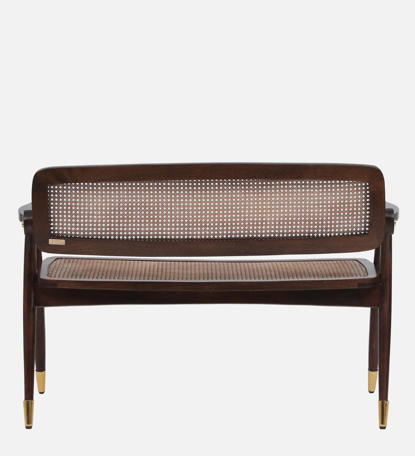 Solid Wood Settee In Tubbaq Finish