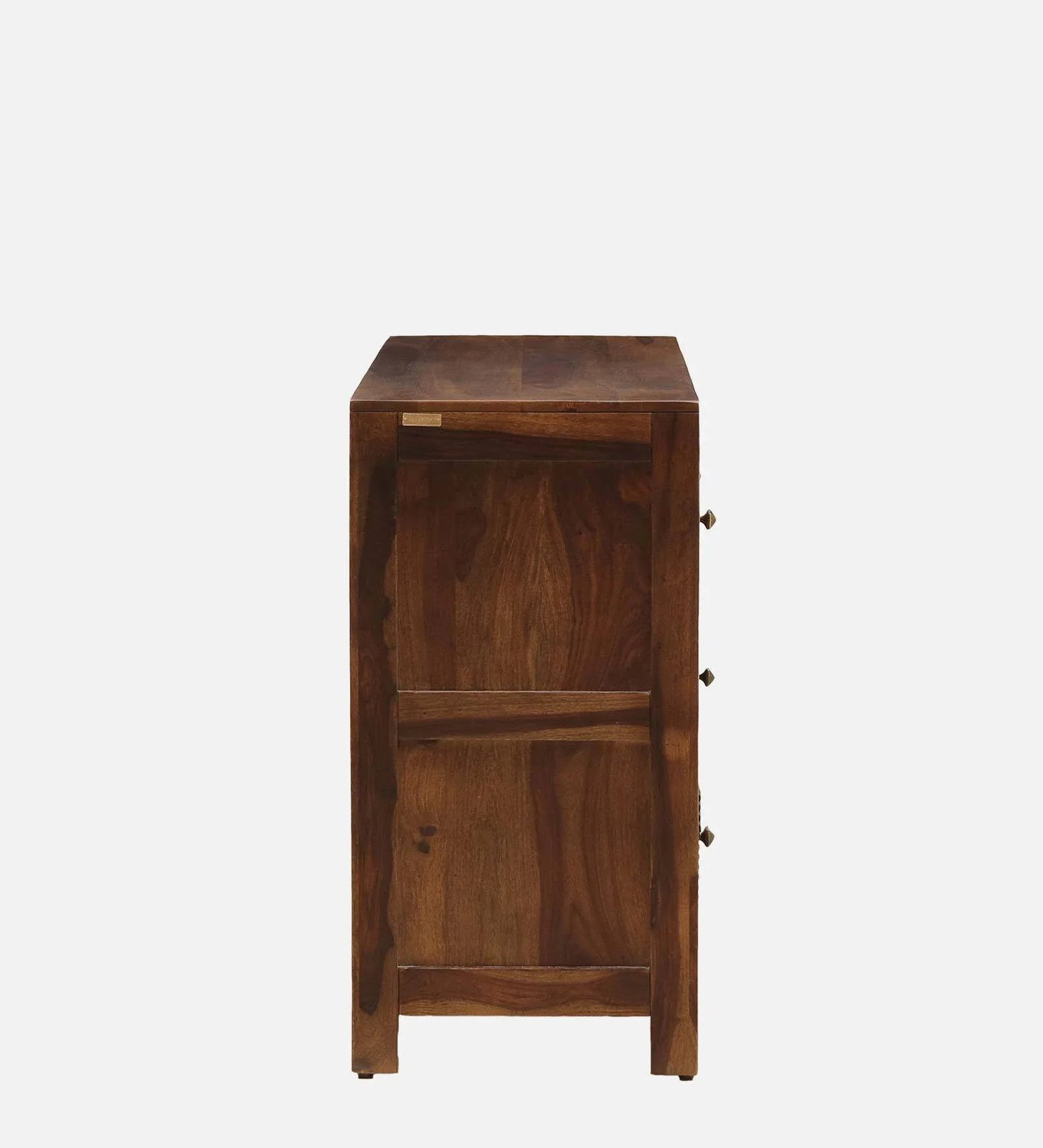 Sheesham Wood Chest Of Drawers In Provincial Teak Finish