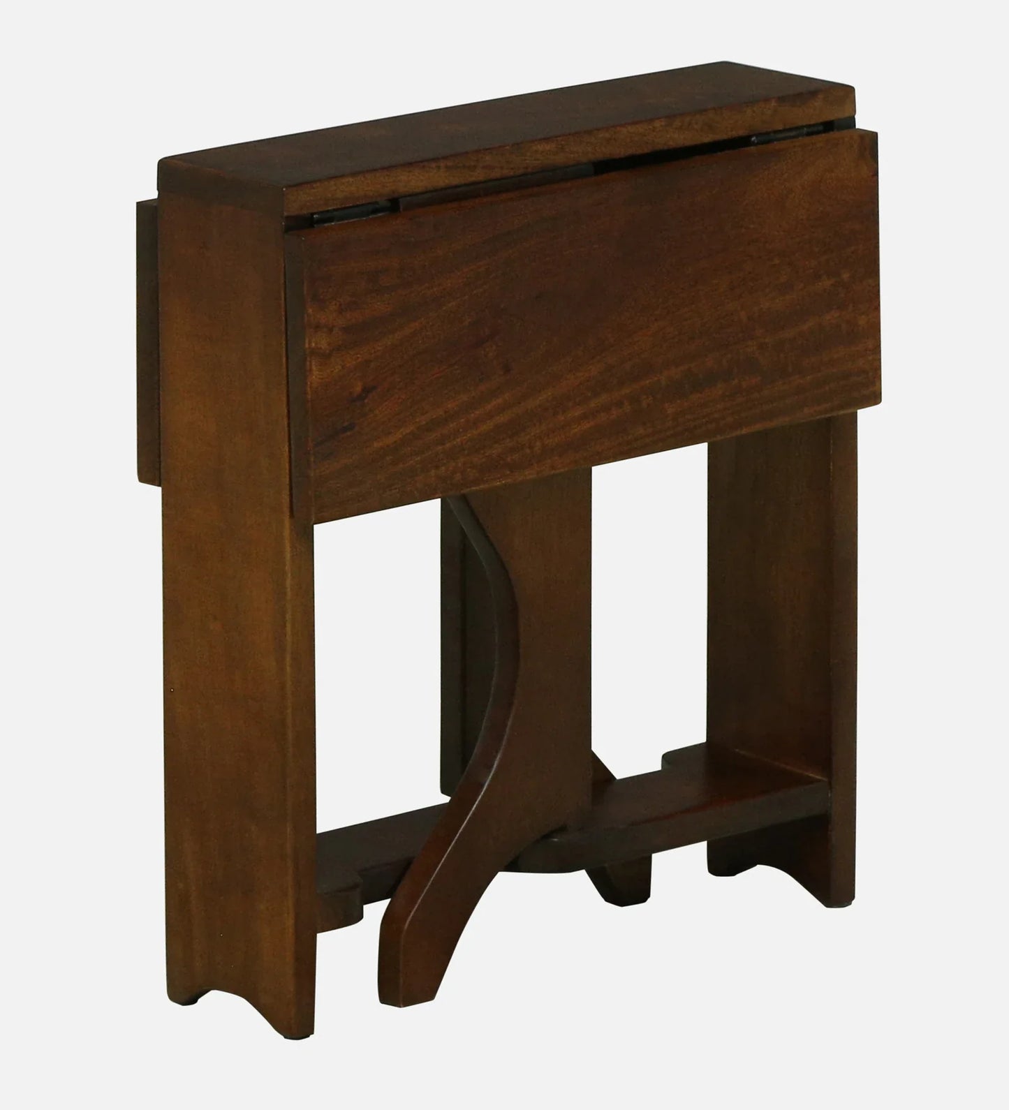 Ciotat Mango Wood Folding End Table In Tubbaq Finish