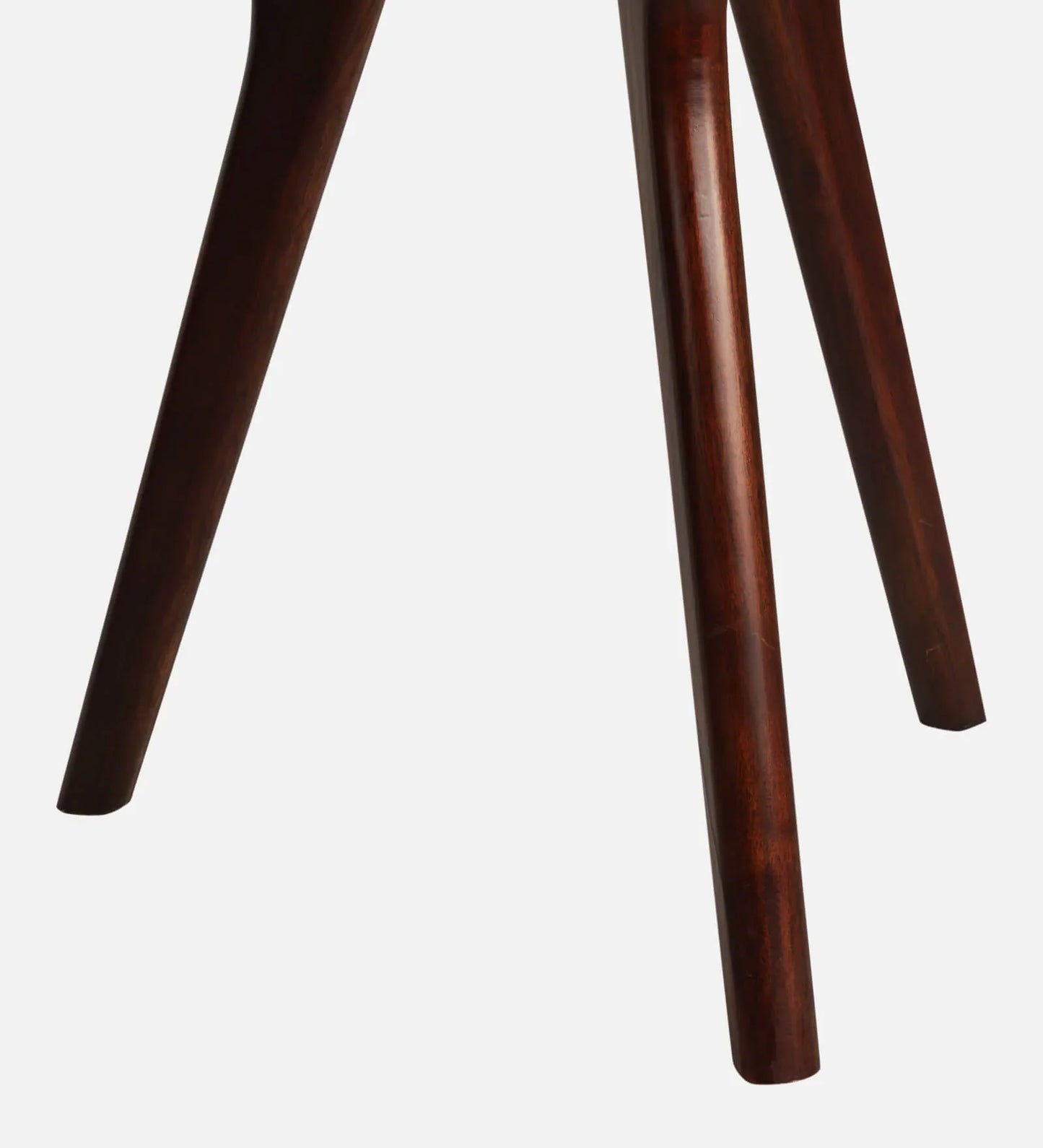 Ally Solid Wood End Table in Walnut Finish