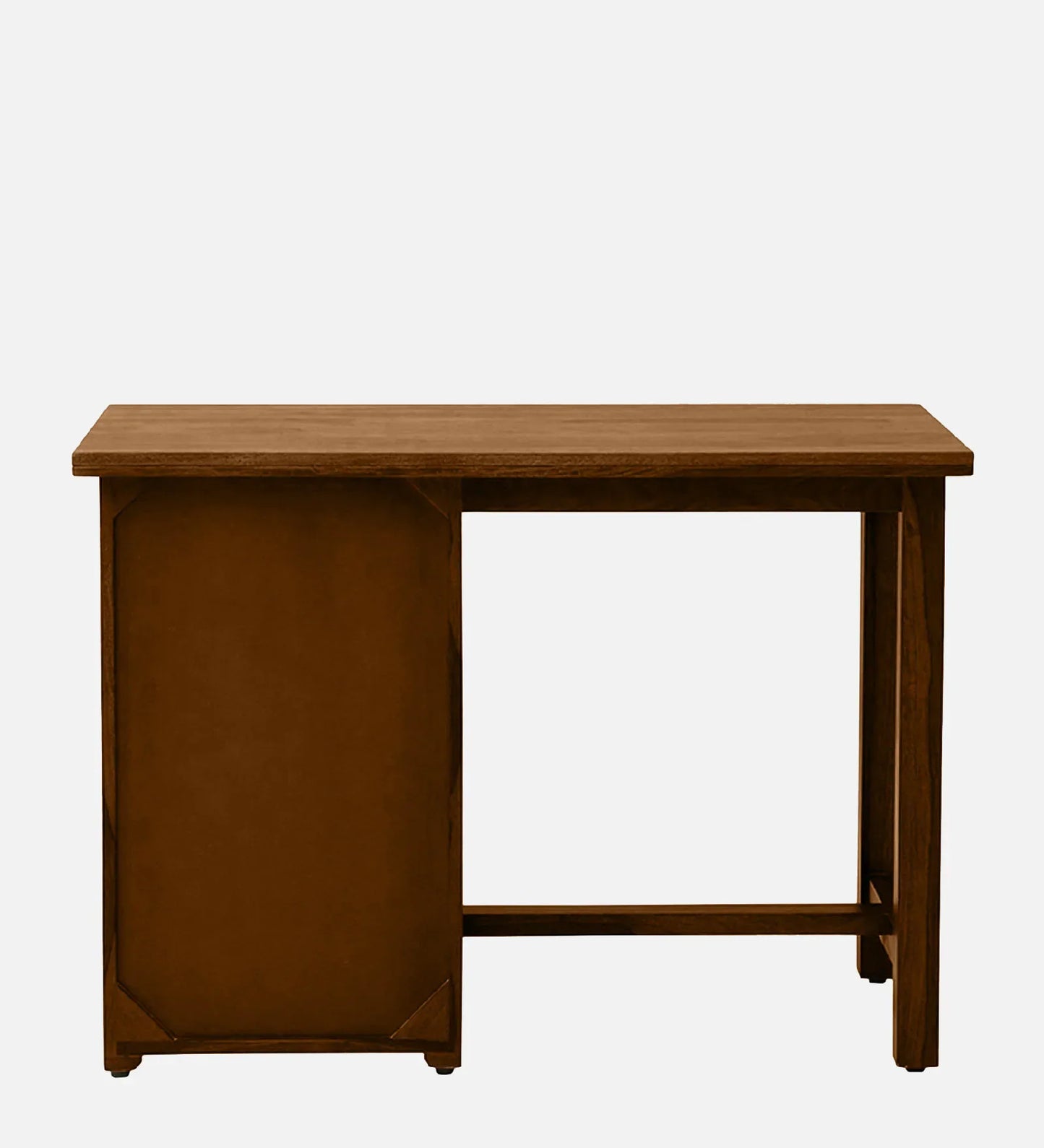 Sheesham Wood Writing Table In Scratch Resistant Provincial Teak Finish With Drawers