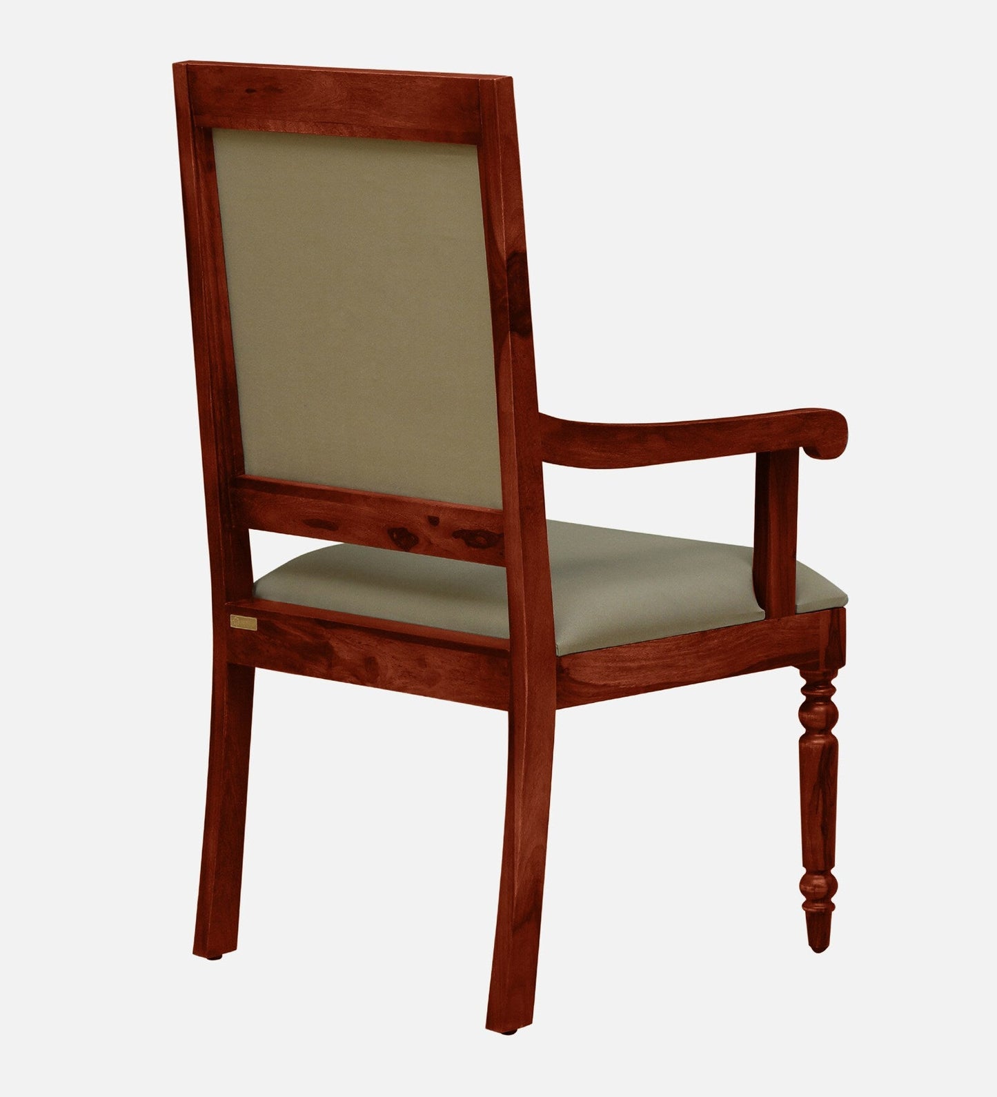 Warren Sheesham Wood Arm Chair In Honey Oak Finish