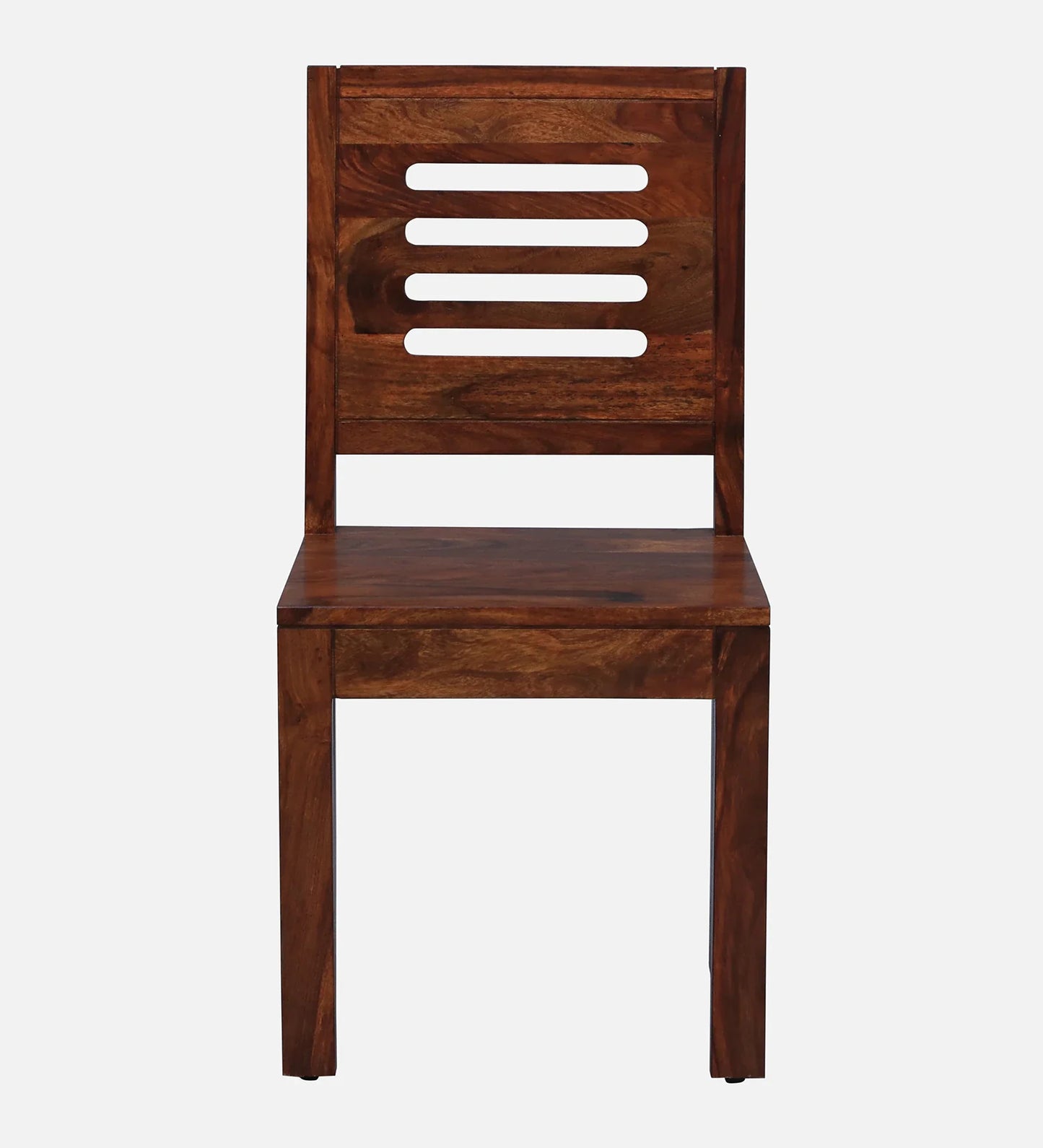 Marin Sheesham Wood 4 Seater Dining Set in Scratch Resistant Honey Oak Finish