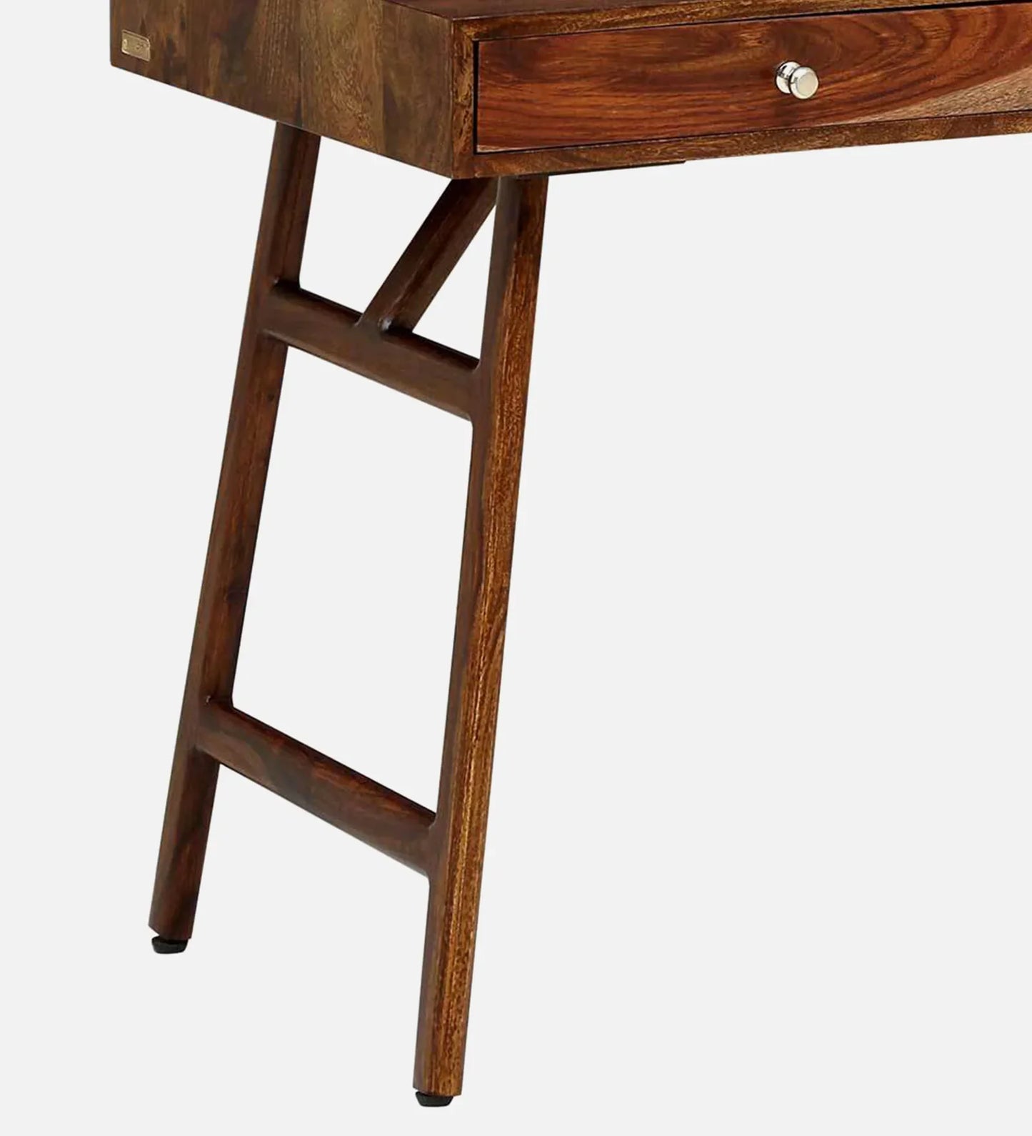 Sheesham Wood Writing Table In Scratch Resistant Provincial Teak Finish